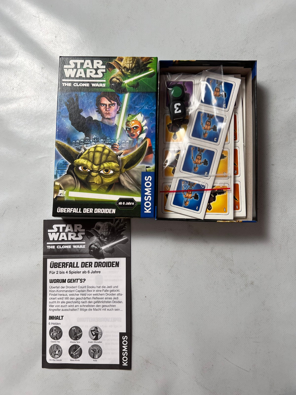 Star Wars Überfall der Droiden Spiel Kosmos Mitbringspiel  Unbespielt - Ansicht 2