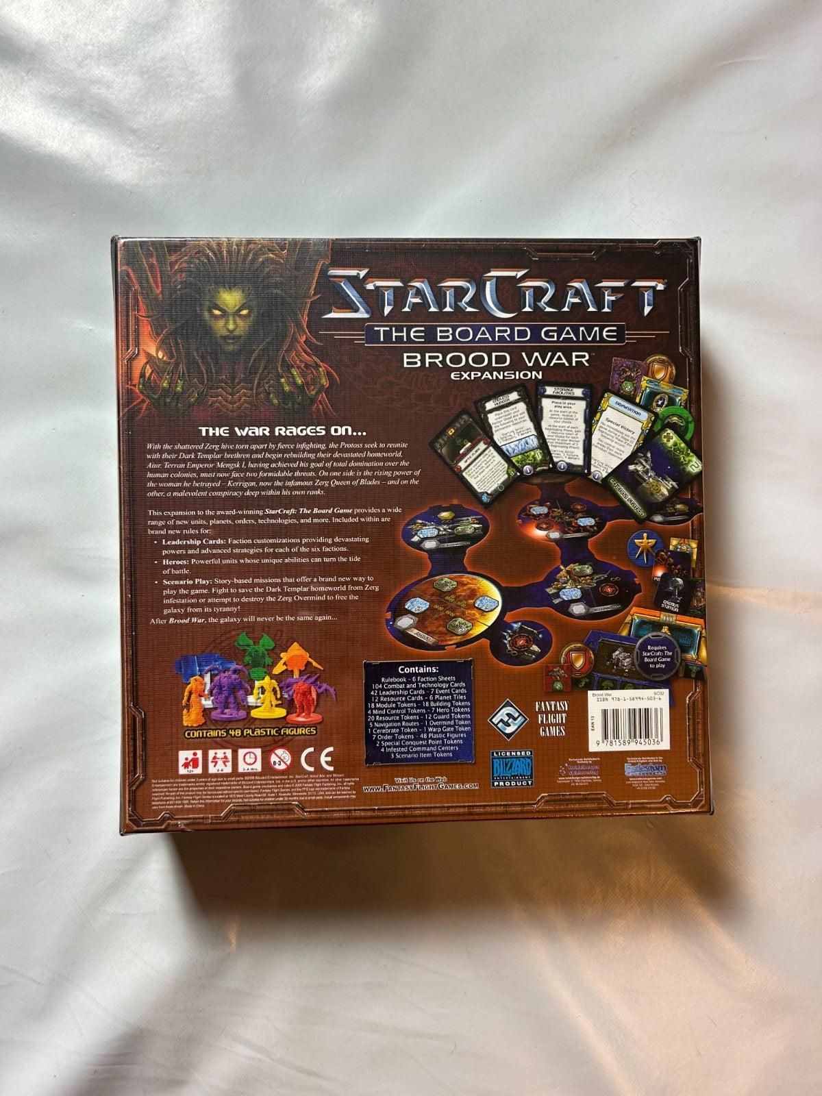 Starcraft The Board Game Expansion Brood War FFG englisch  NEU in Folie - Ansicht 6