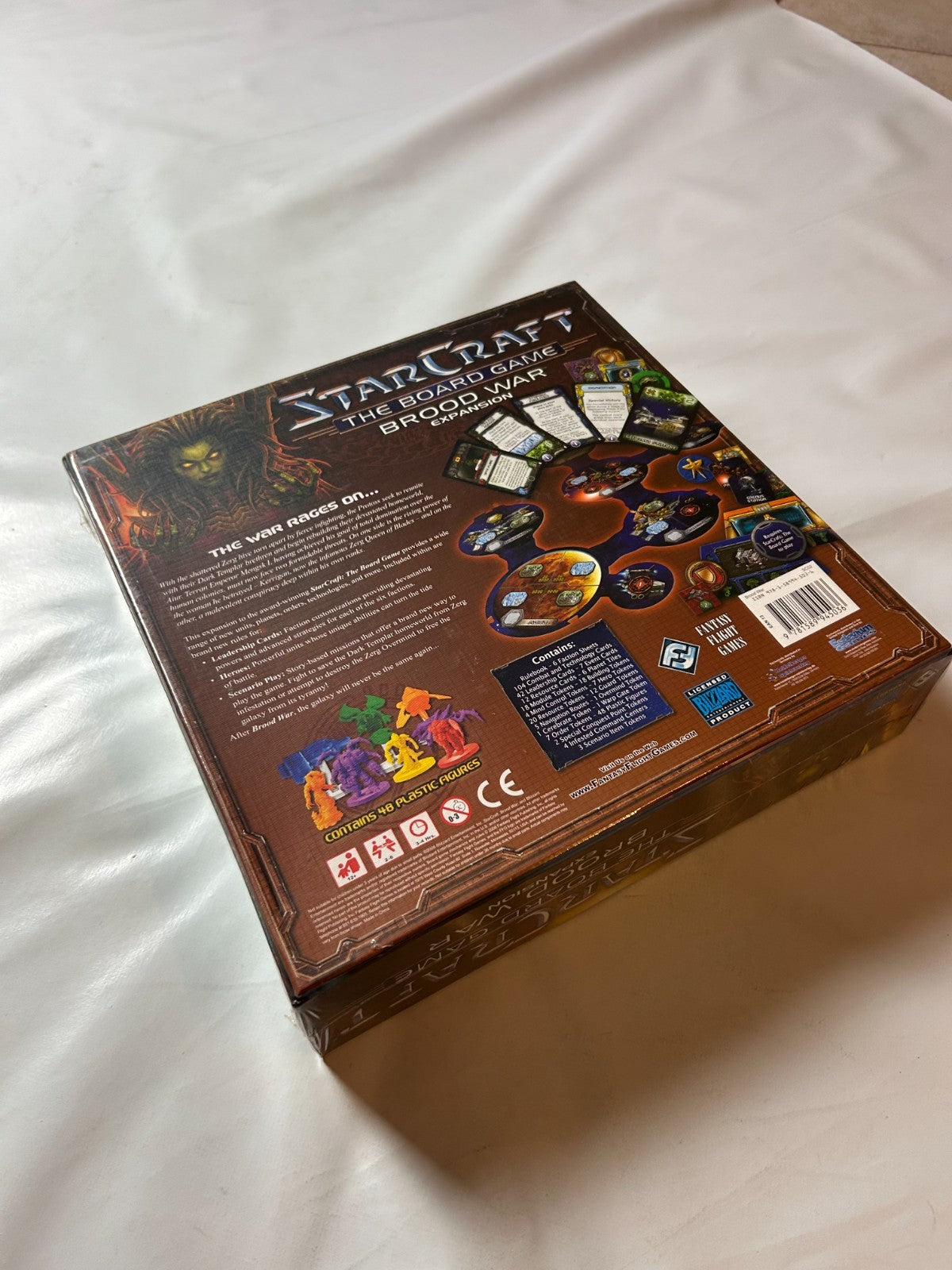 Starcraft The Board Game Expansion Brood War FFG englisch  NEU in Folie - Ansicht 9