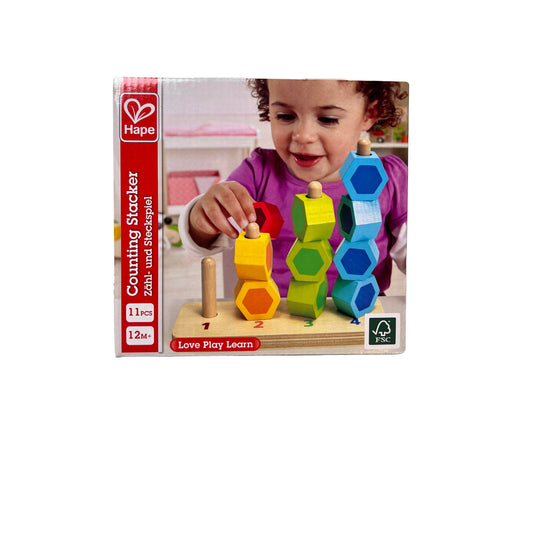 Steckspiel Zähl und Stecken Mehrfarbig Hape E0504 NEU – SKU A7256 – Gesellschaftsspiel gebraucht kaufen bei Brettspielimperium