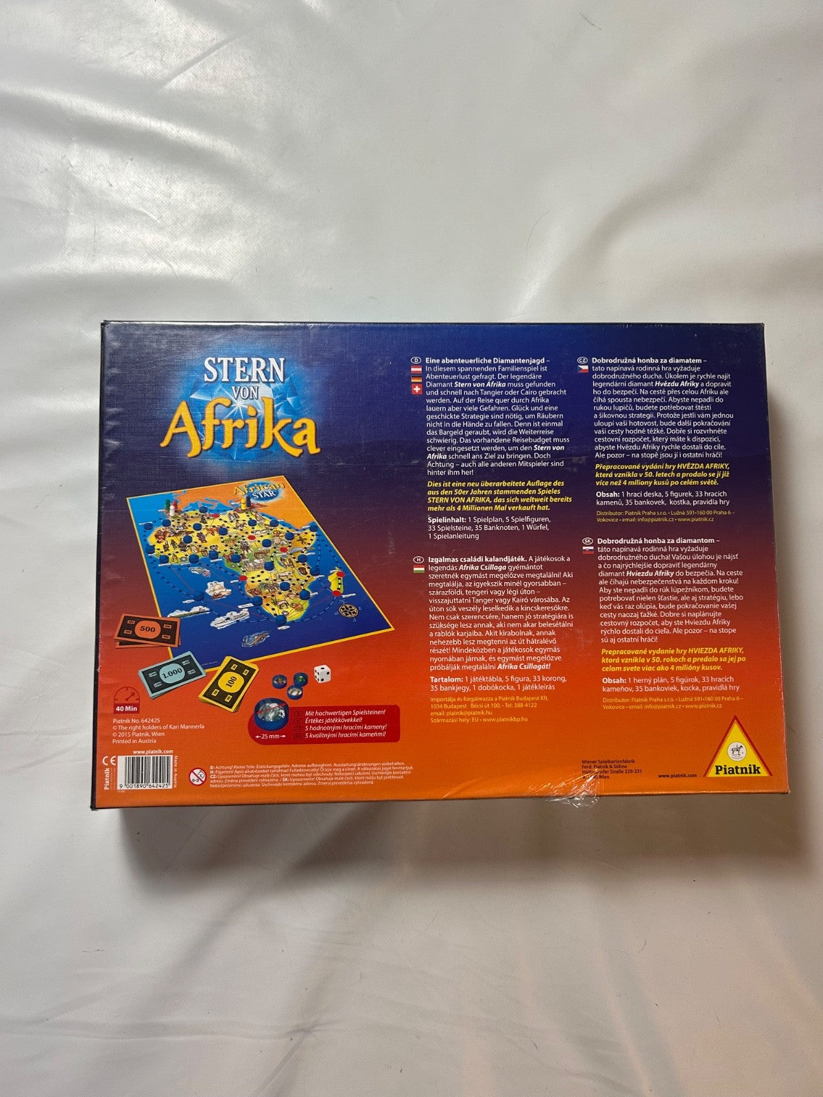 Stern von Afrika - Kartenspiel | 1997 | Piatnik | Kari Mannerla | Vollständig - Ansicht 9