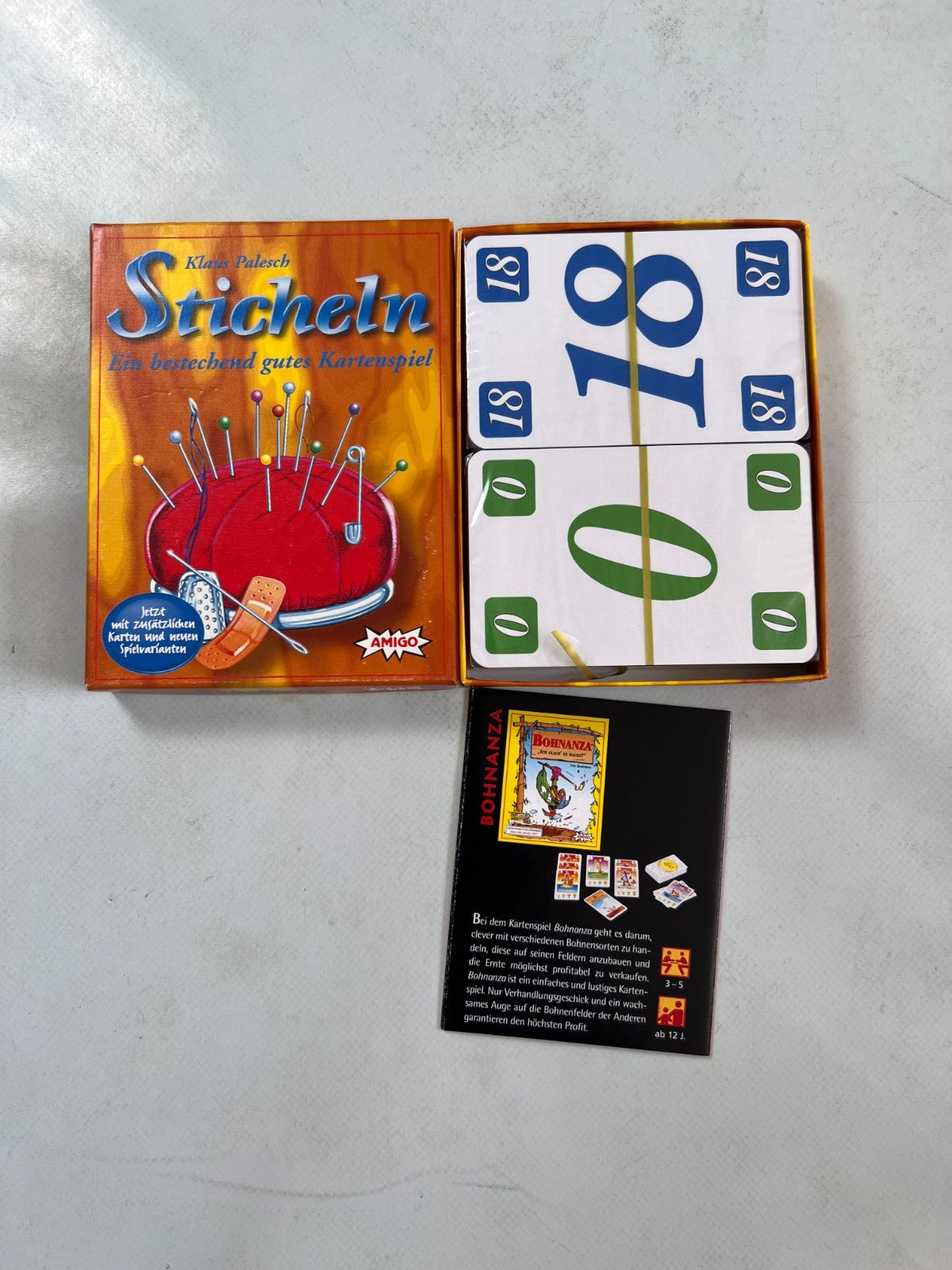 Sticheln  Amigo Kartenspiel  Unbespielt - Ansicht 2