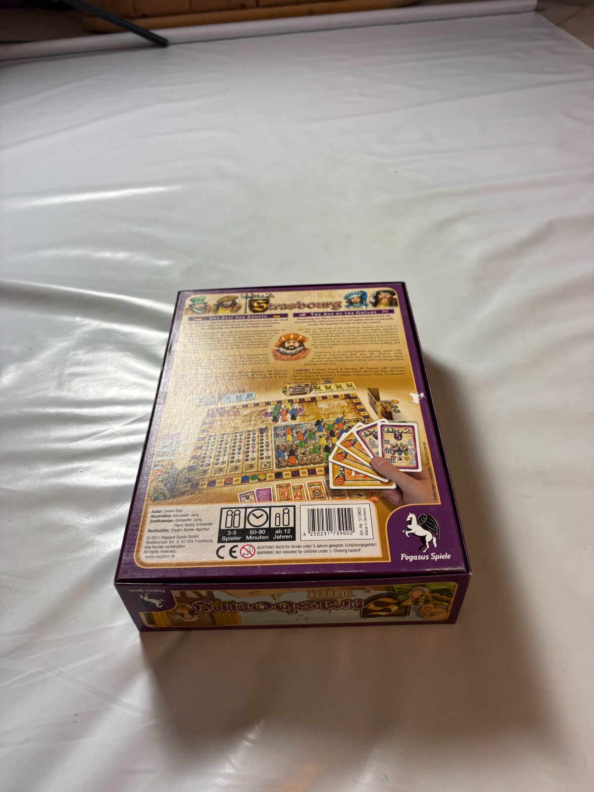 Strasbourg von Stefan Feld bei Pegasus Spiele  Vollständig - Ansicht 10