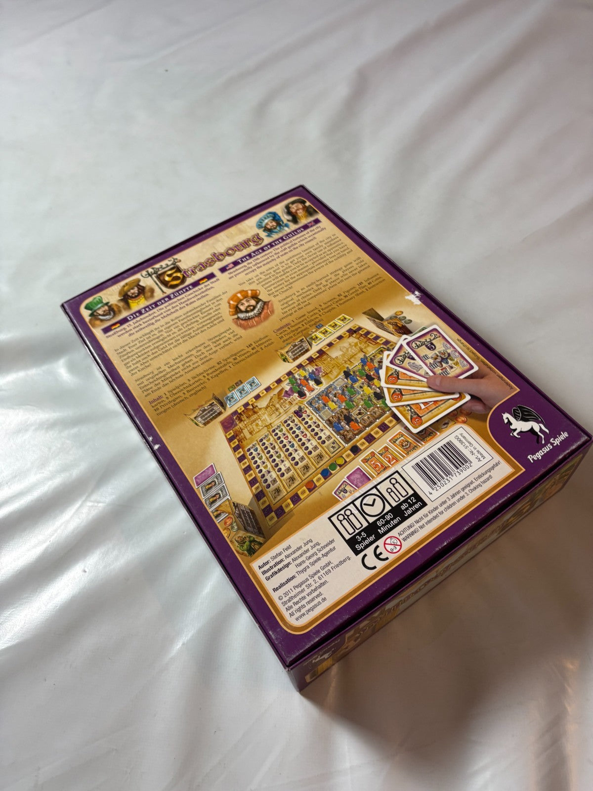 Strasbourg von Stefan Feld bei Pegasus Spiele  Vollständig - Ansicht 12