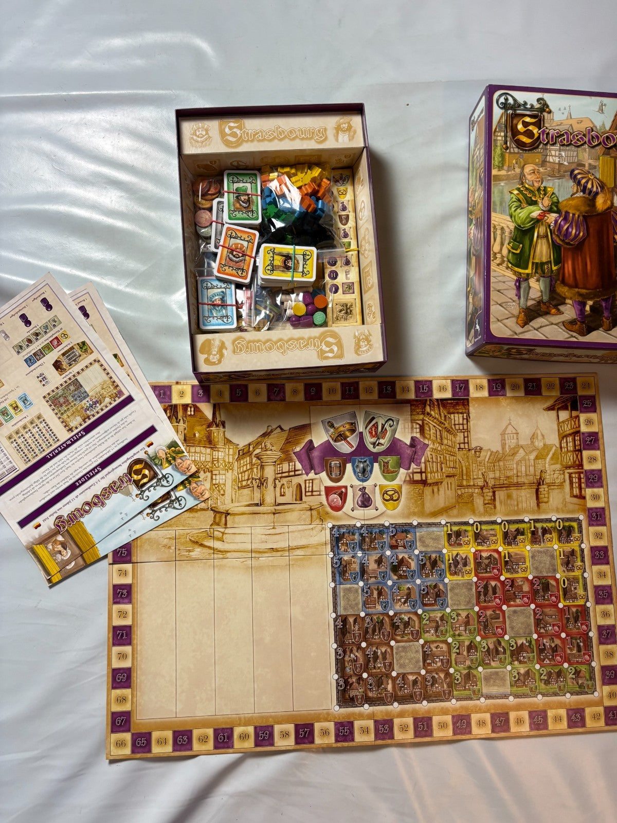 Strasbourg von Stefan Feld bei Pegasus Spiele  Vollständig - Ansicht 6