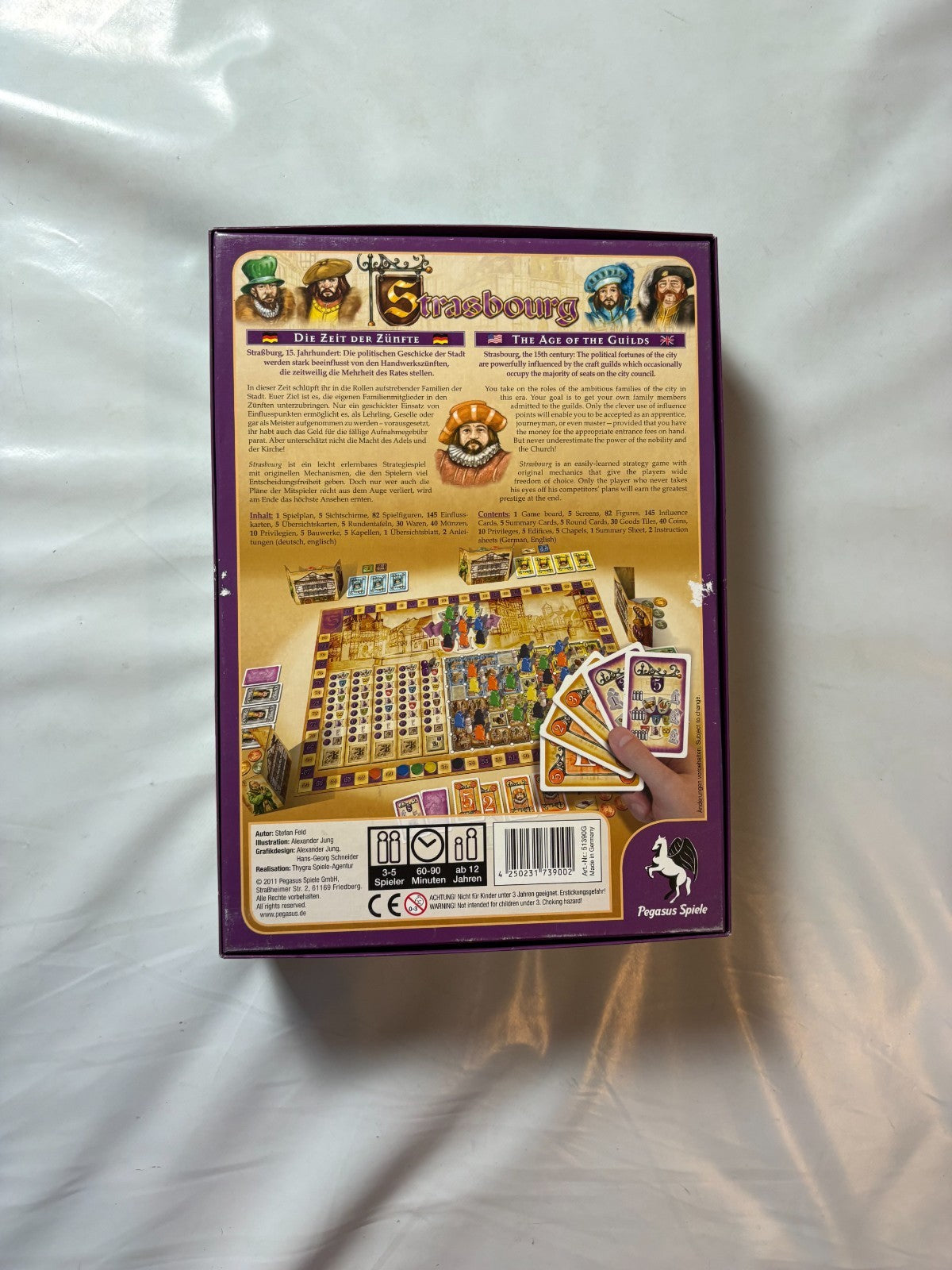 Strasbourg von Stefan Feld bei Pegasus Spiele  Vollständig - Ansicht 9