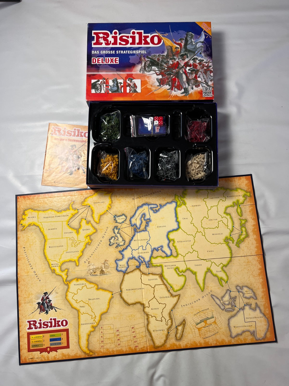 Strategiespiel Risiko Deluxe Edition - PARKER- 2007 - Vollständig - Ansicht 2