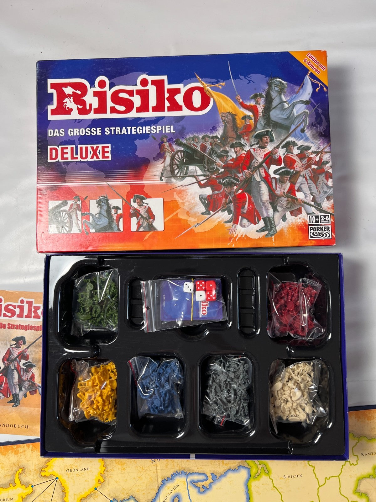 Strategiespiel Risiko Deluxe Edition - PARKER- 2007 - Vollständig - Ansicht 3