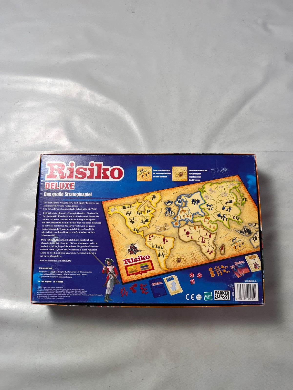 Strategiespiel Risiko Deluxe Edition - PARKER- 2007 - Vollständig - Ansicht 9