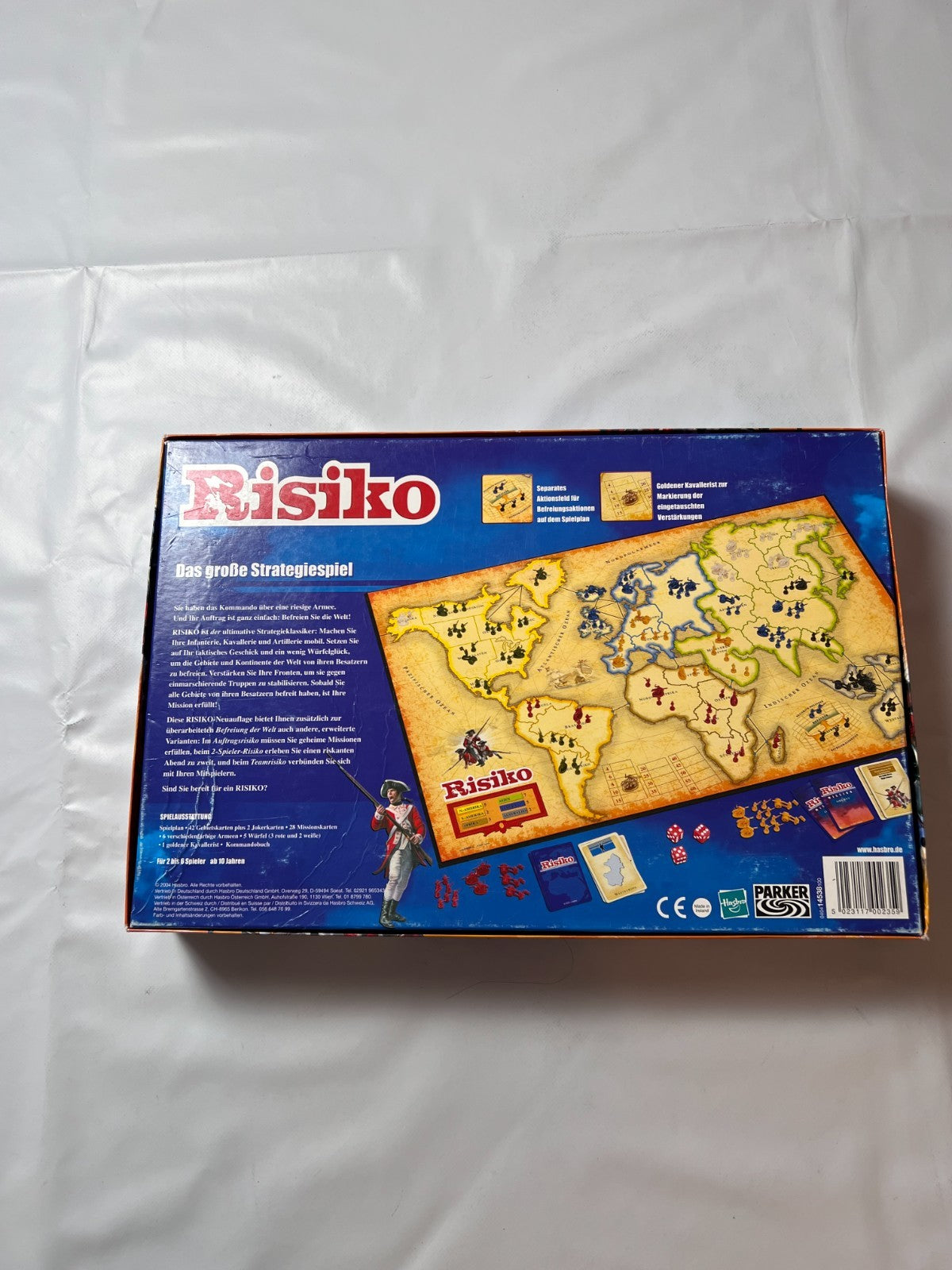 Strategiespiel Risiko - PARKER- 2004 - Vollständig - Ansicht 11