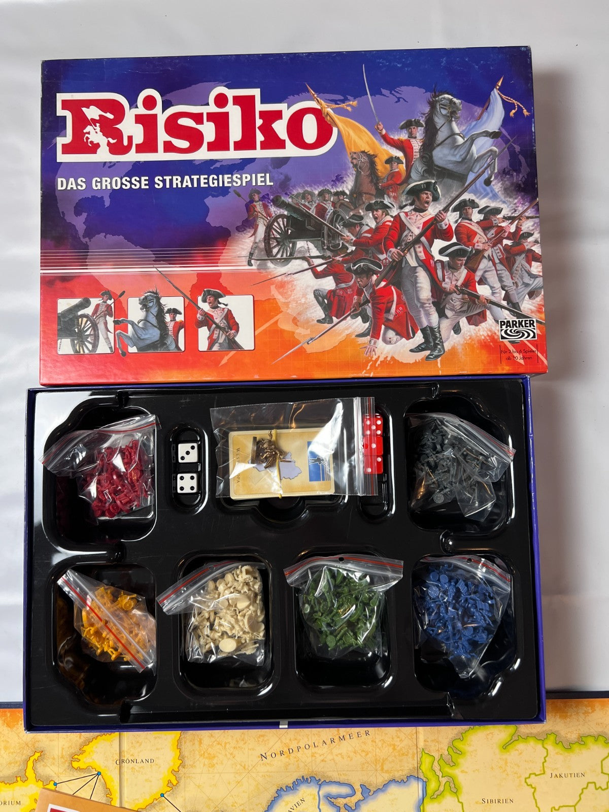 Strategiespiel Risiko - PARKER- 2004 - Vollständig - Ansicht 3