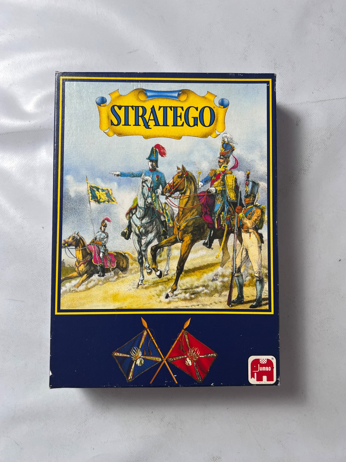 Stratego Compact Strategiespiel Jumbo Spiel Nr. 493.  Vollständig - Ansicht 4