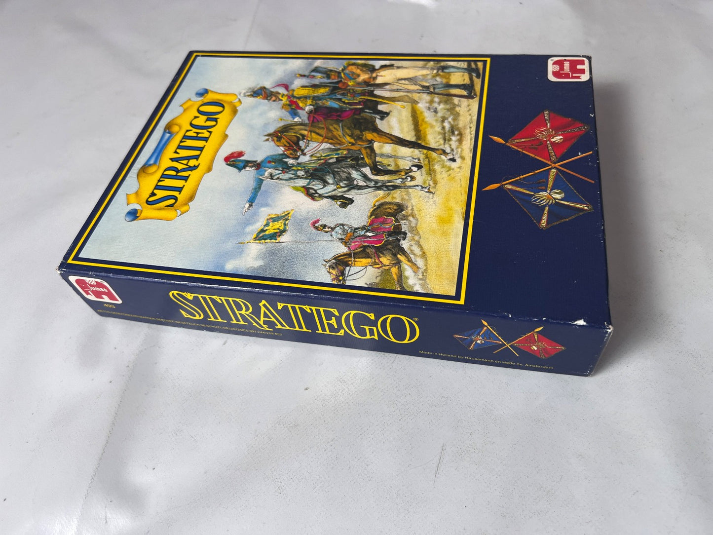 Stratego Compact Strategiespiel Jumbo Spiel Nr. 493.  Vollständig - Ansicht 5