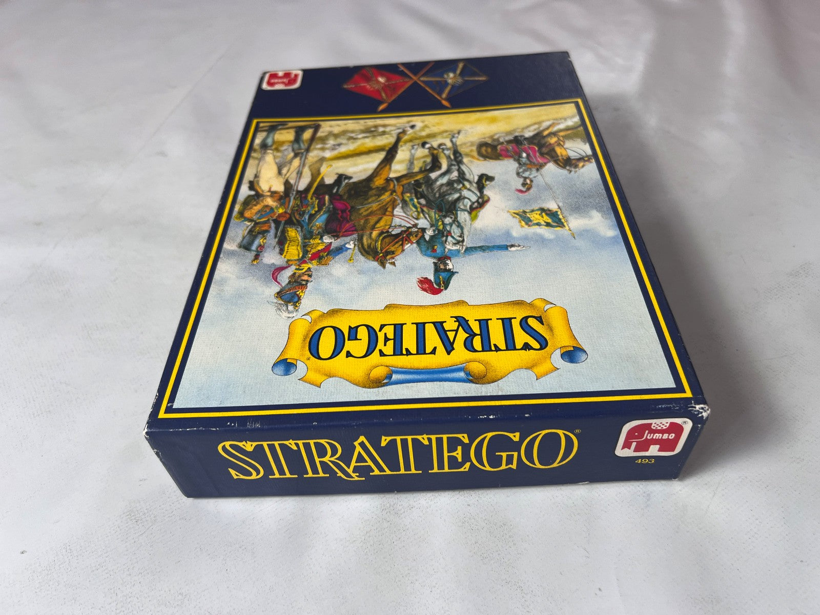 Stratego Compact Strategiespiel Jumbo Spiel Nr. 493.  Vollständig - Ansicht 6