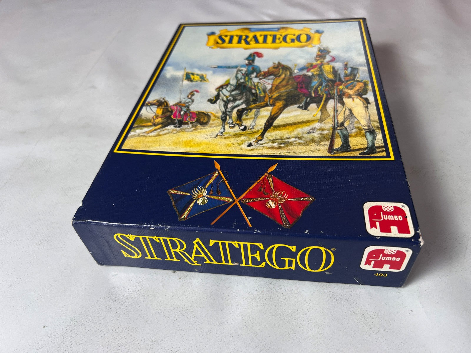 Stratego Compact Strategiespiel Jumbo Spiel Nr. 493.  Vollständig - Ansicht 8
