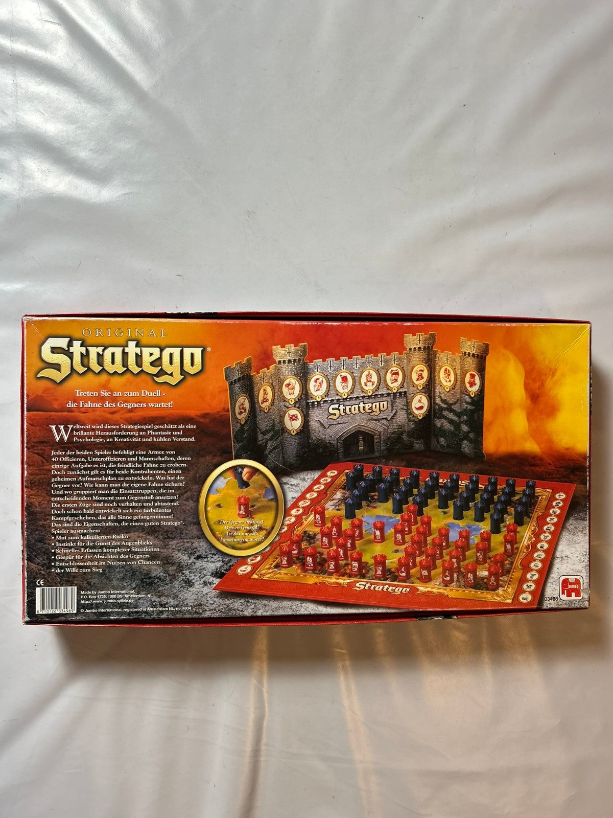 Stratego Spiel Spielmaterial Neu Strategie 1999 Jumbo 03498  Vollständig - Ansicht 12