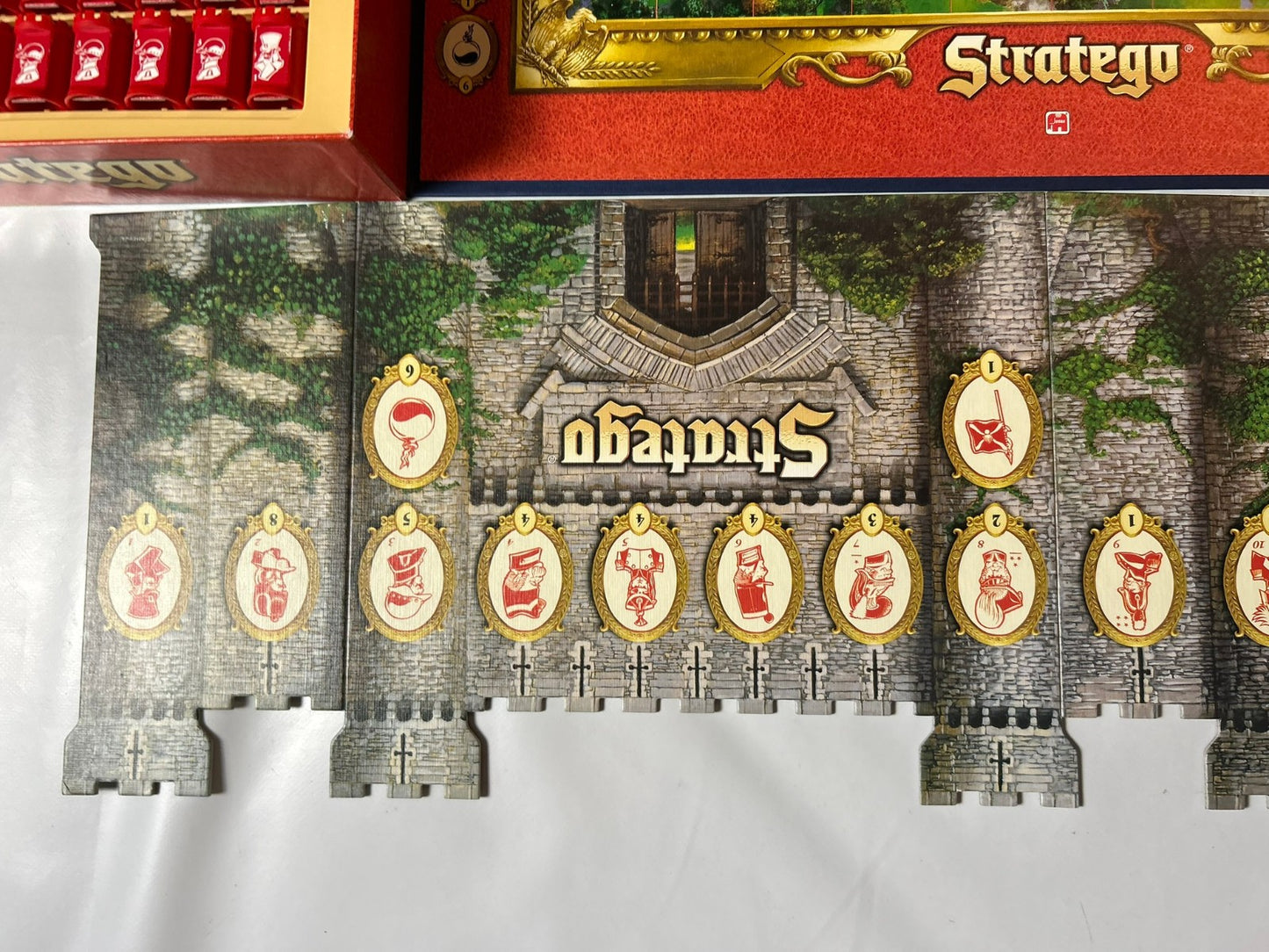 Stratego Spiel Spielmaterial Neu Strategie 1999 Jumbo 03498  Vollständig - Ansicht 8