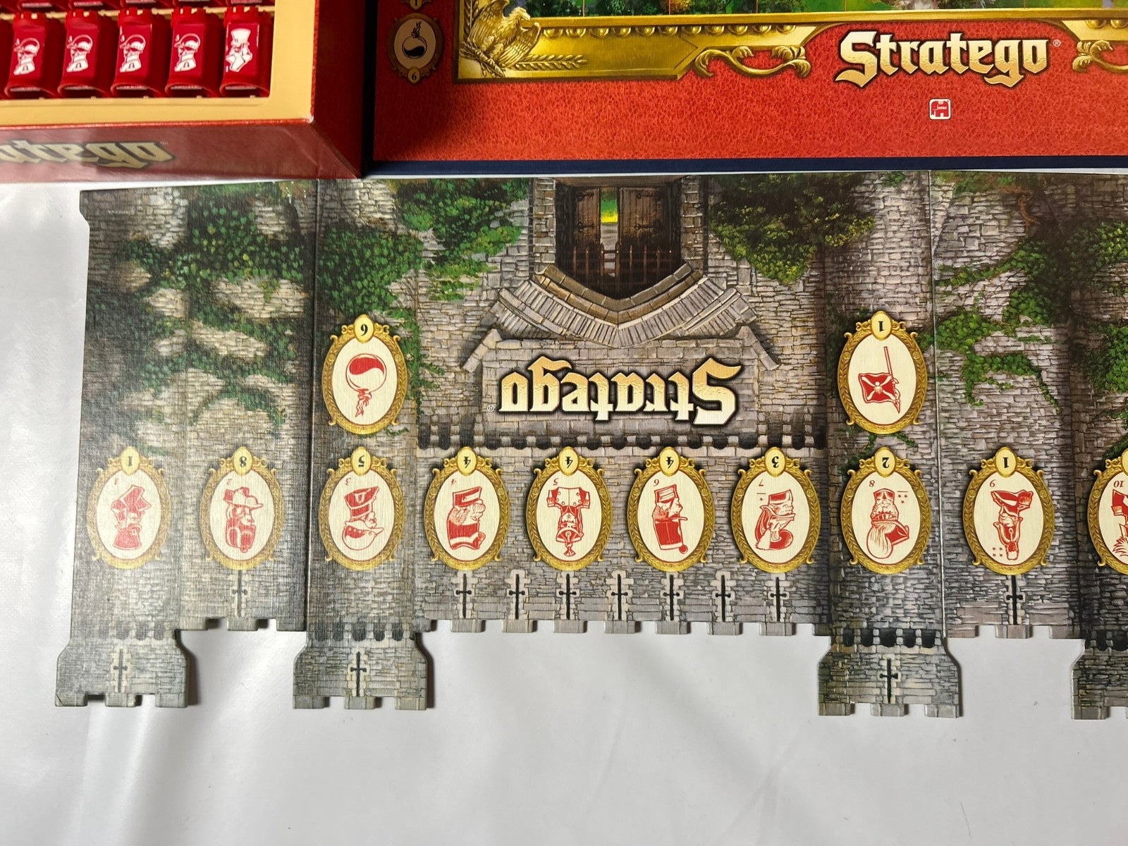 Stratego Spiel Spielmaterial Neu Strategie 1999 Jumbo 03498  Vollständig - Ansicht 8