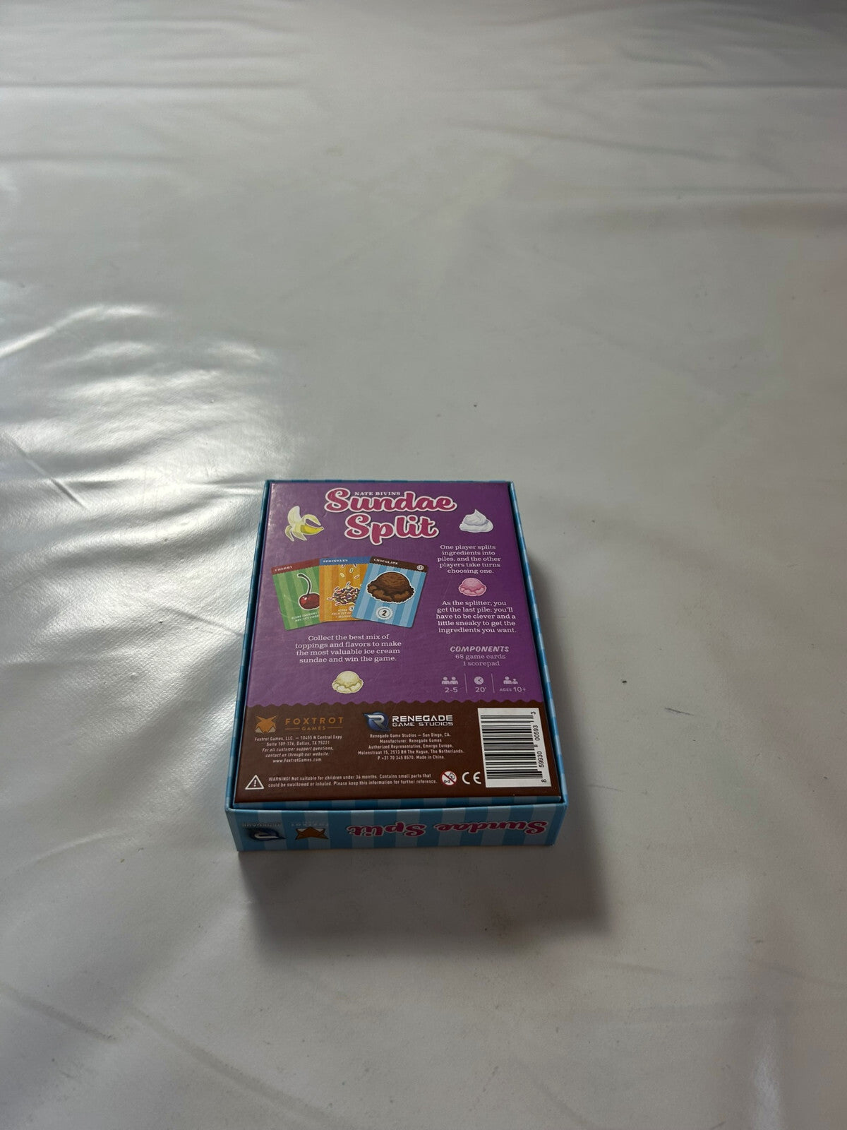 Sundae Spit Kartenspiel Foxtrot Englisch  Vollständig - Ansicht 9
