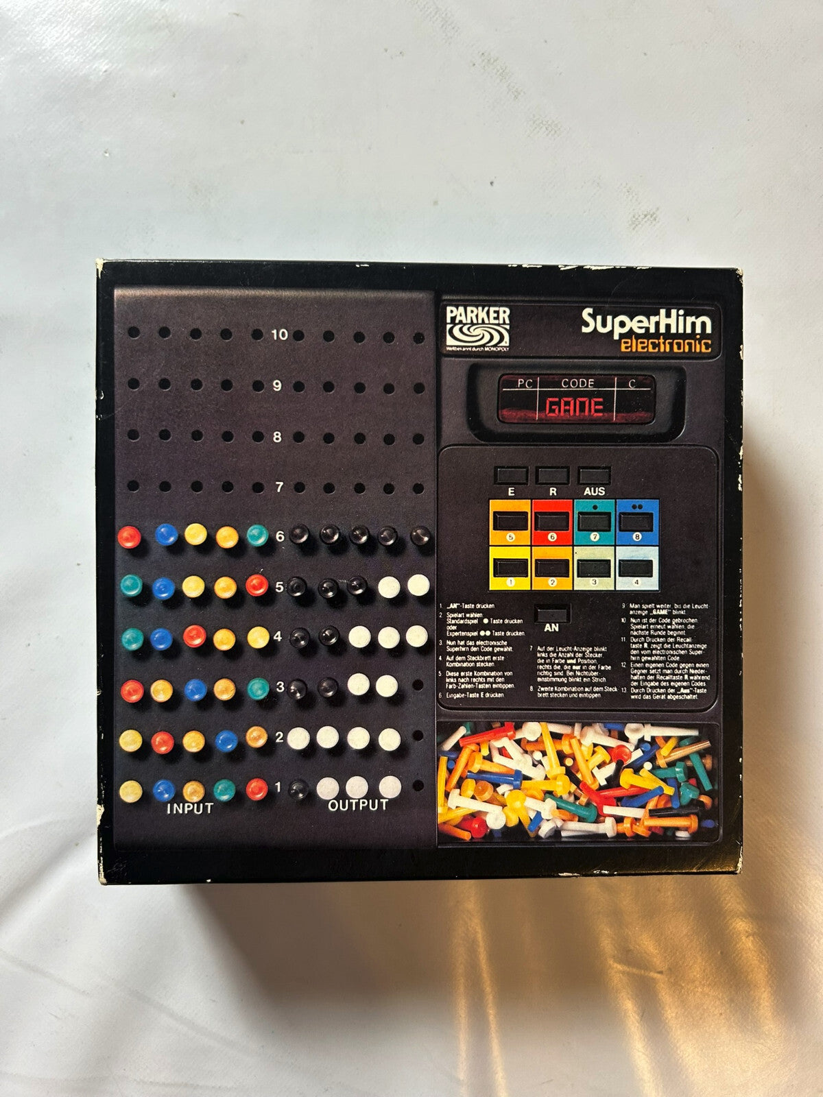 Super Hirn Electronic - Parker 1978 - OVP  / Boxed - funktioniert - Vollständig - Ansicht 2