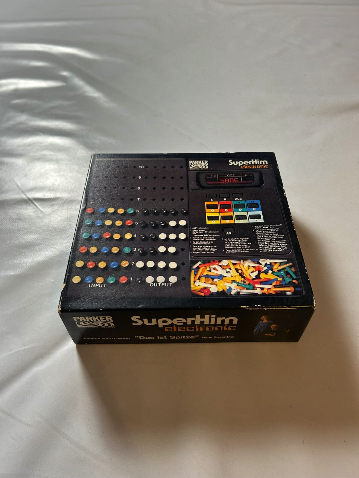 Super Hirn Electronic - Parker 1978 - OVP  / Boxed - funktioniert - Vollständig - Ansicht 3