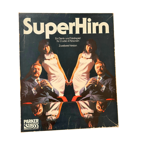 SUPERHIRNDOPPEL PARKER 1975 ZWEIBRETT VERSION NR. 6111068  Vollständig - Ansicht 1