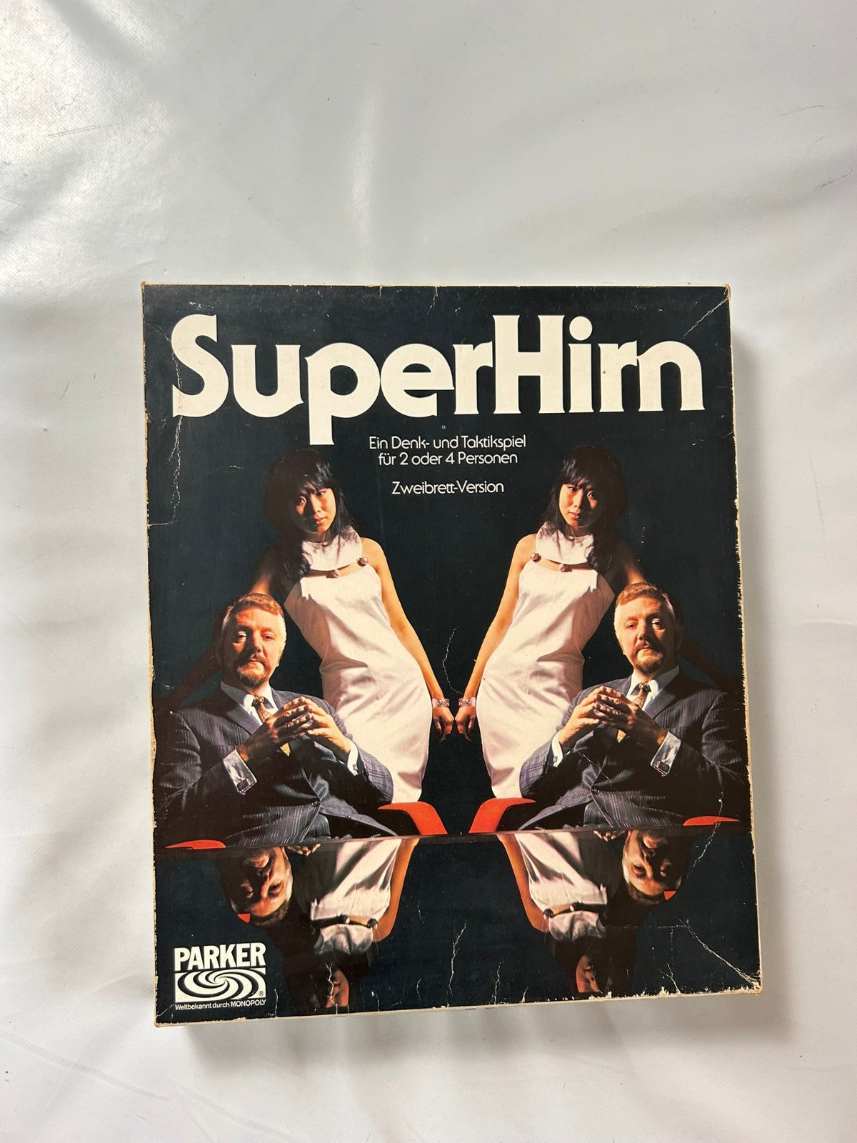 SUPERHIRNDOPPEL PARKER 1975 ZWEIBRETT VERSION NR. 6111068  Vollständig - Ansicht 2