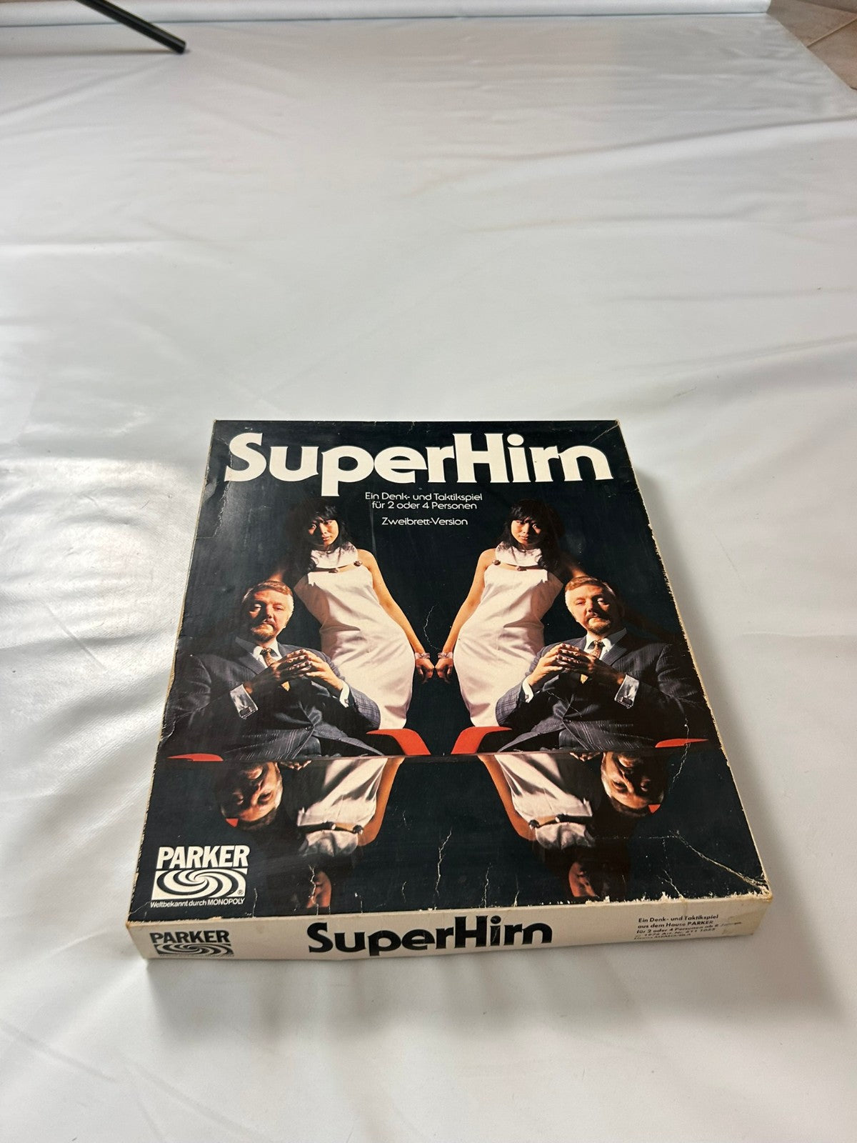 SUPERHIRNDOPPEL PARKER 1975 ZWEIBRETT VERSION NR. 6111068  Vollständig - Ansicht 3