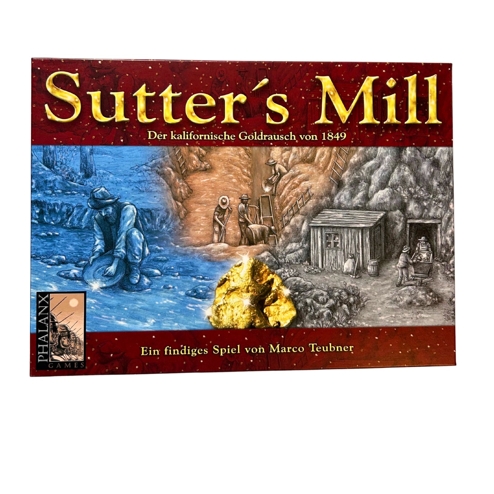 Sutters Mill PHALANX Brettspiel Marco Teubner – SKU A11554 – Gesellschaftsspiel gebraucht kaufen bei Brettspielimperium