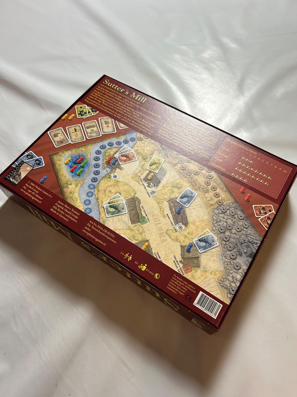 Sutters Mill PHALANX Brettspiel Marco Teubner - Vollständig - Ansicht 12