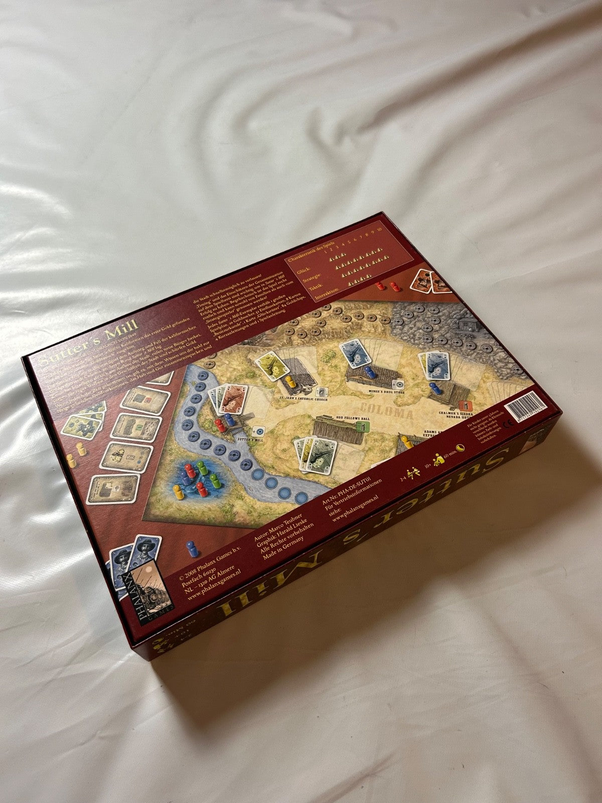 Sutters Mill PHALANX Brettspiel Marco Teubner - Vollständig - Ansicht 13