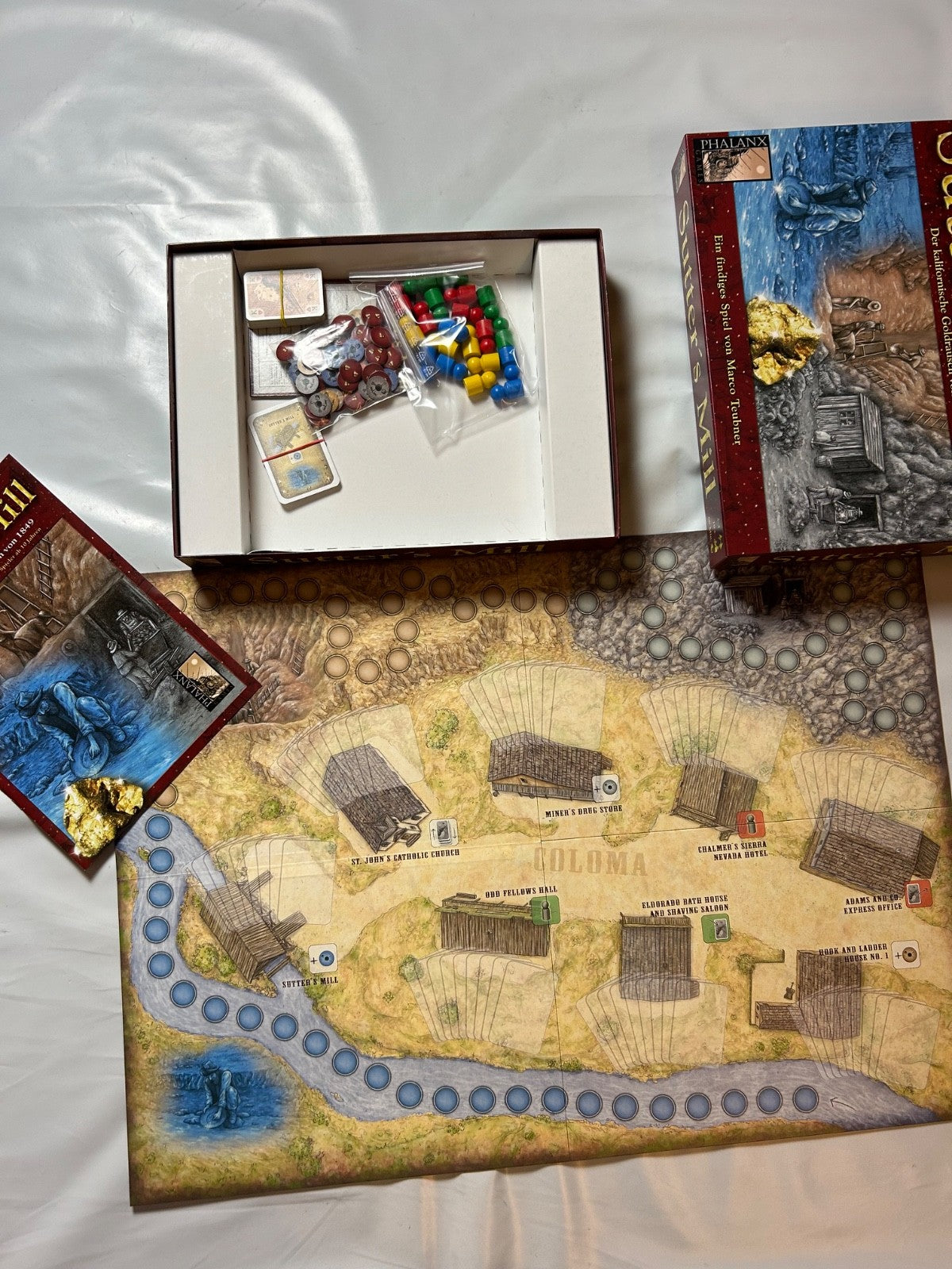 Sutters Mill PHALANX Brettspiel Marco Teubner - Vollständig - Ansicht 6