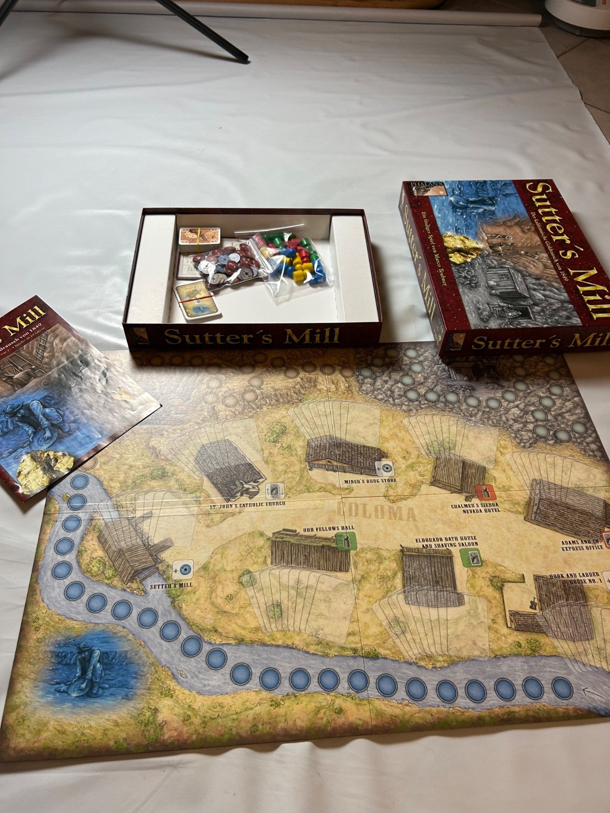 Sutters Mill PHALANX Brettspiel Marco Teubner - Vollständig - Ansicht 9