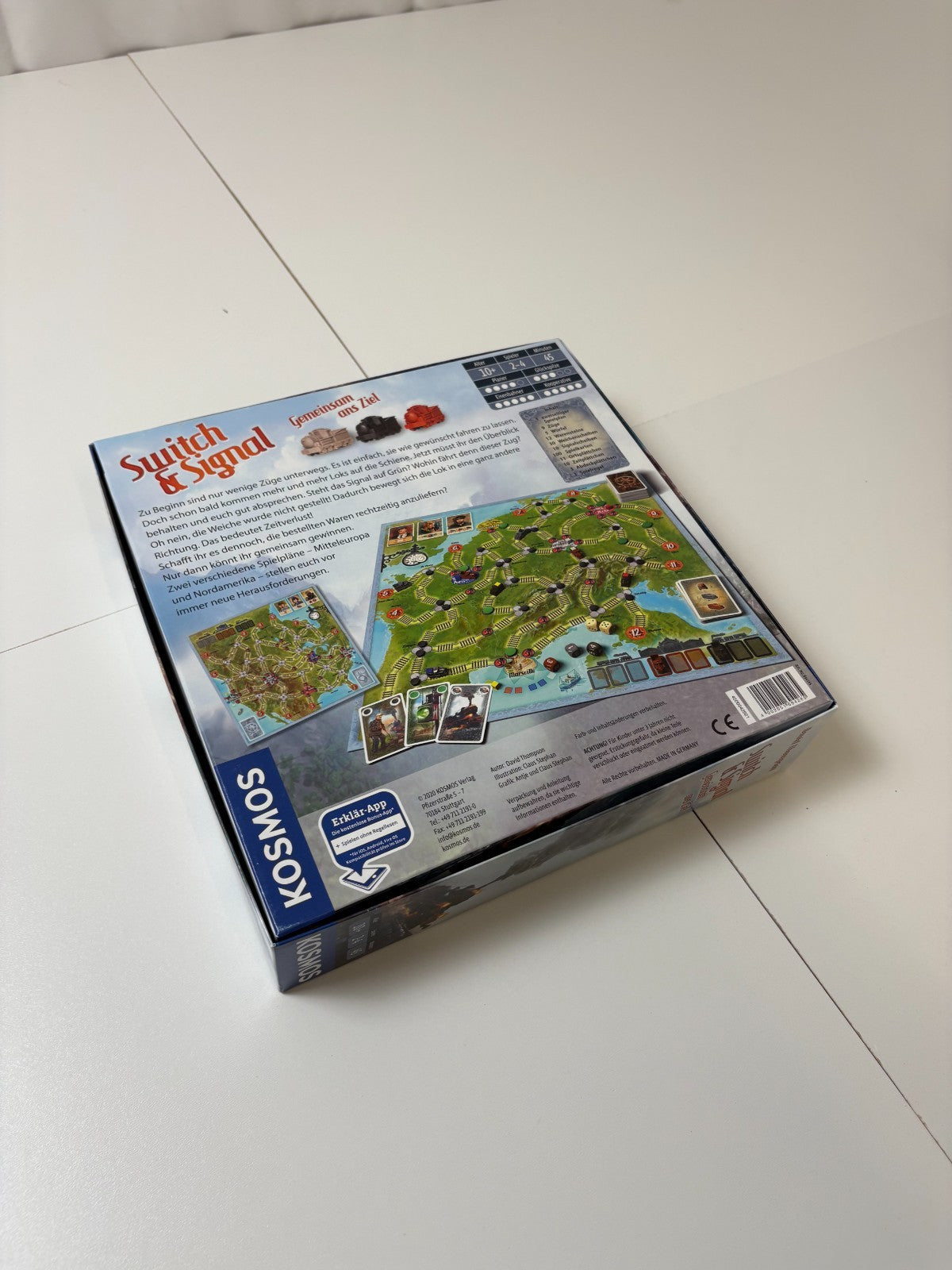 Switch & Signal – Brettspiel  Deutsche Ausgabe - KOSMOS - Vollständig - Ansicht 12