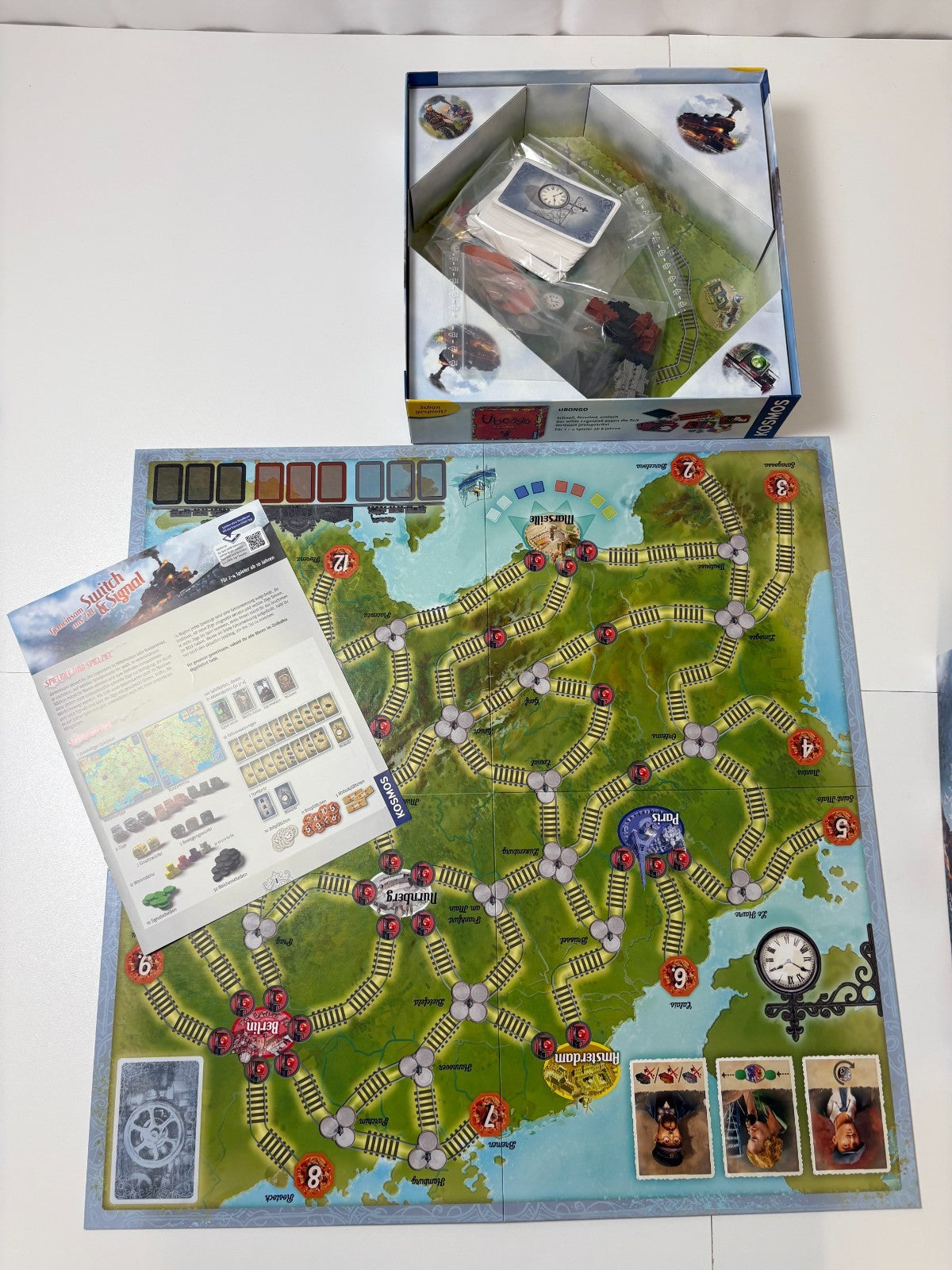 Switch & Signal – Brettspiel  Deutsche Ausgabe - KOSMOS - Vollständig - Ansicht 6