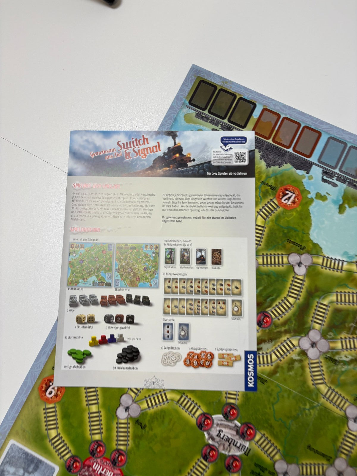 Switch & Signal – Brettspiel  Deutsche Ausgabe - KOSMOS - Vollständig - Ansicht 7