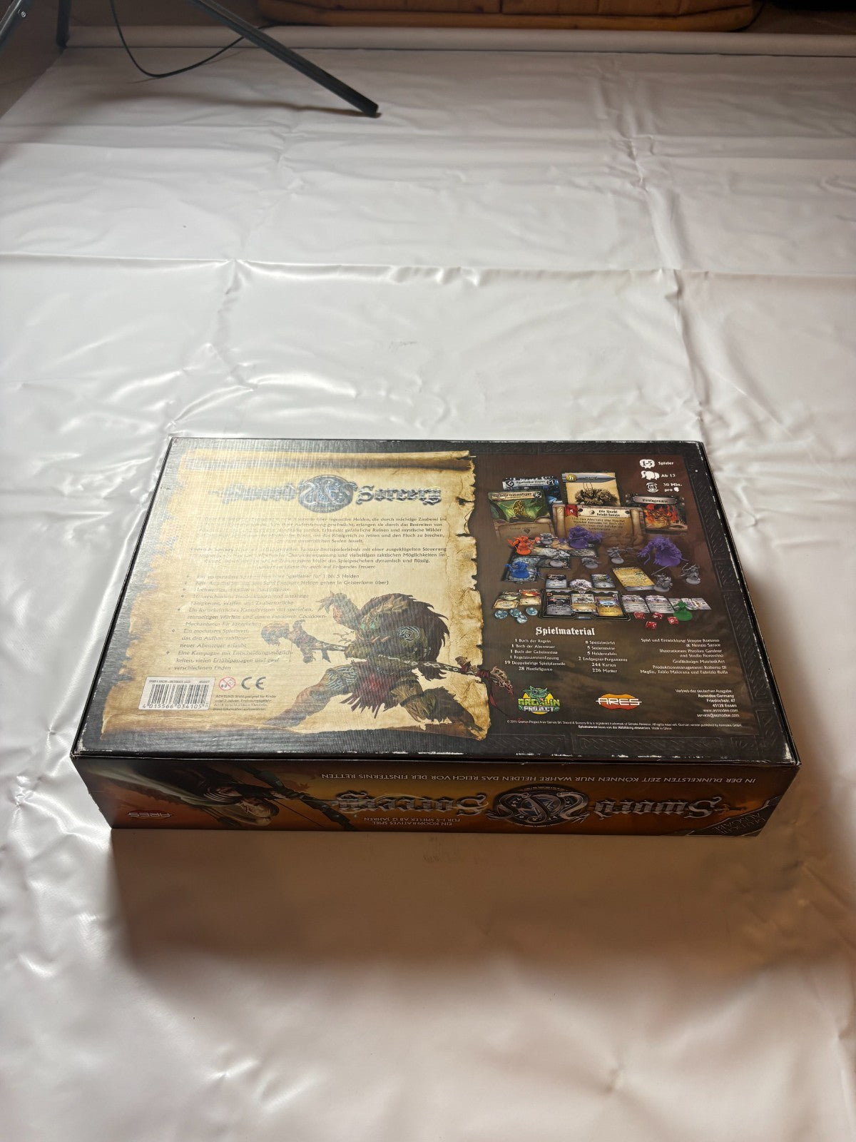Sword & Sorcery - Brettspiel - Grundset Unsterbliche Seelen Ares - Vollständig - Ansicht 13
