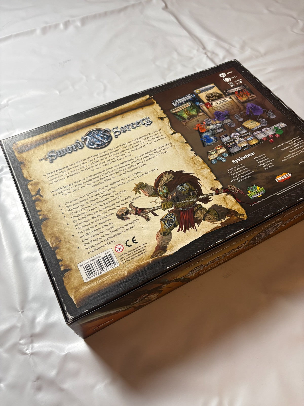 Sword & Sorcery - Brettspiel - Grundset Unsterbliche Seelen Ares - Vollständig - Ansicht 15
