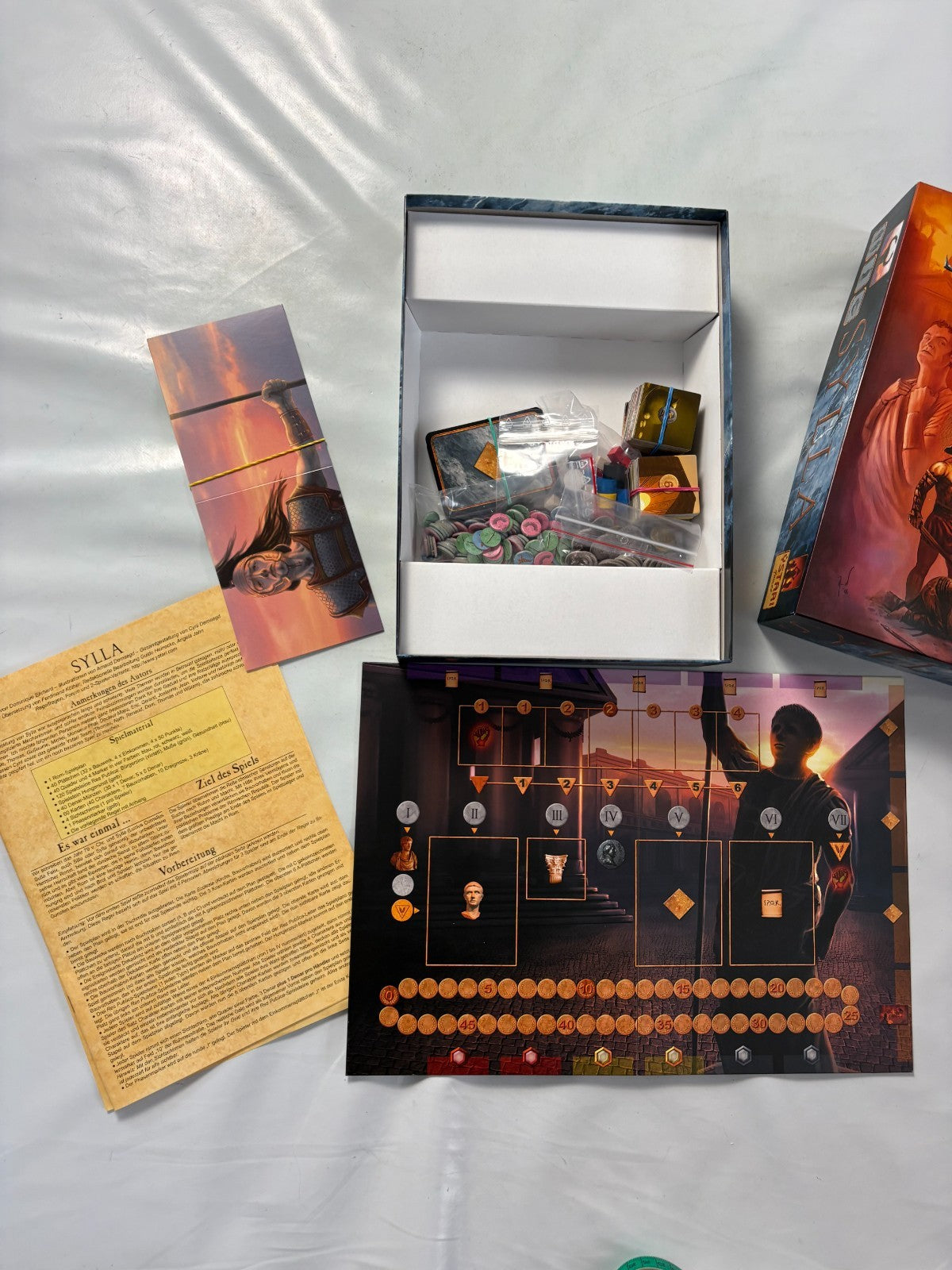 Sylla Brettspiel von Ystari Games  Vollständig - Ansicht 6