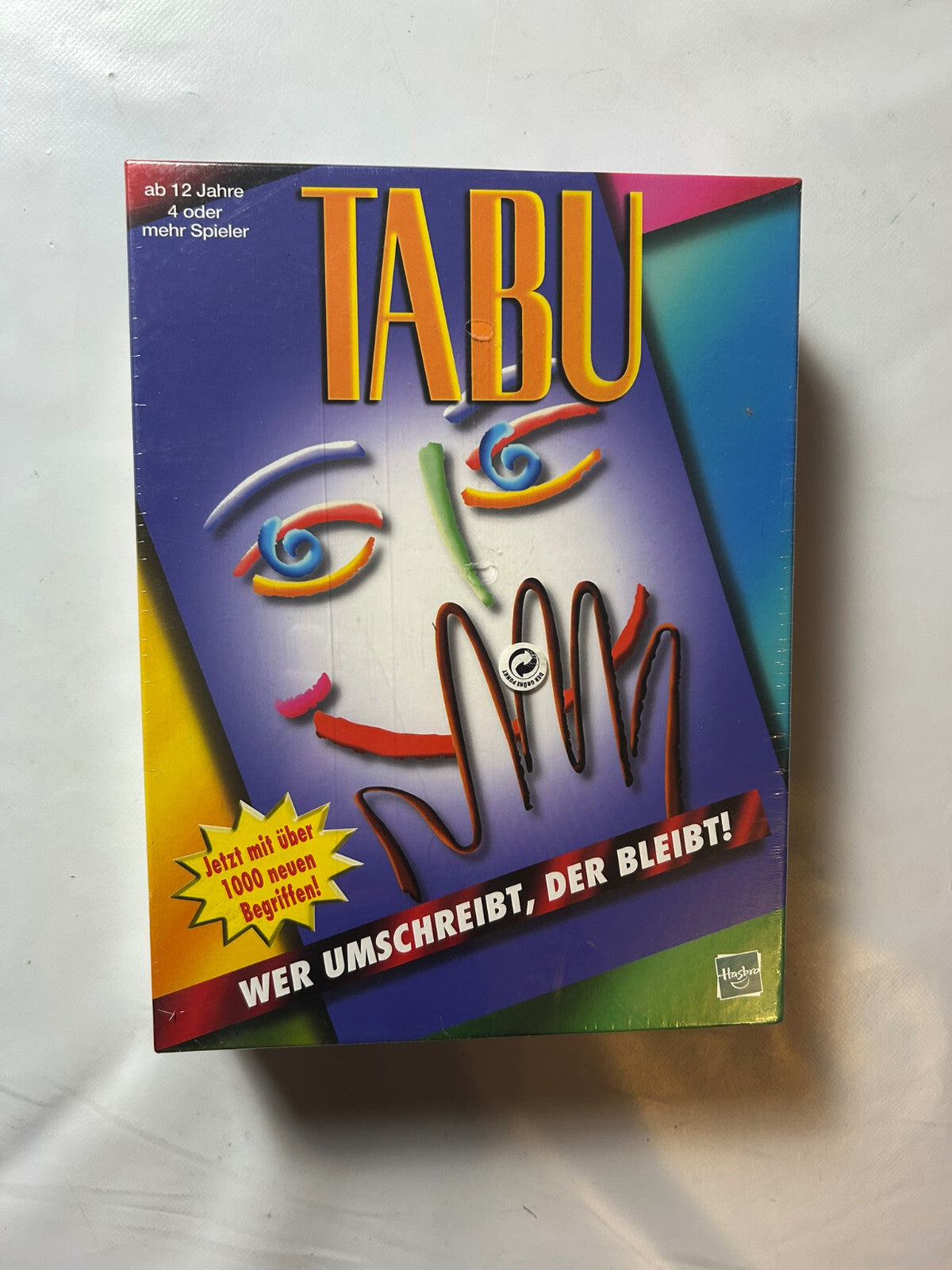 Tabu Edition Parker 2000 Gesellschaftsspiel Brettspiel Spiel - NEU IN FOLIE - Ansicht 2