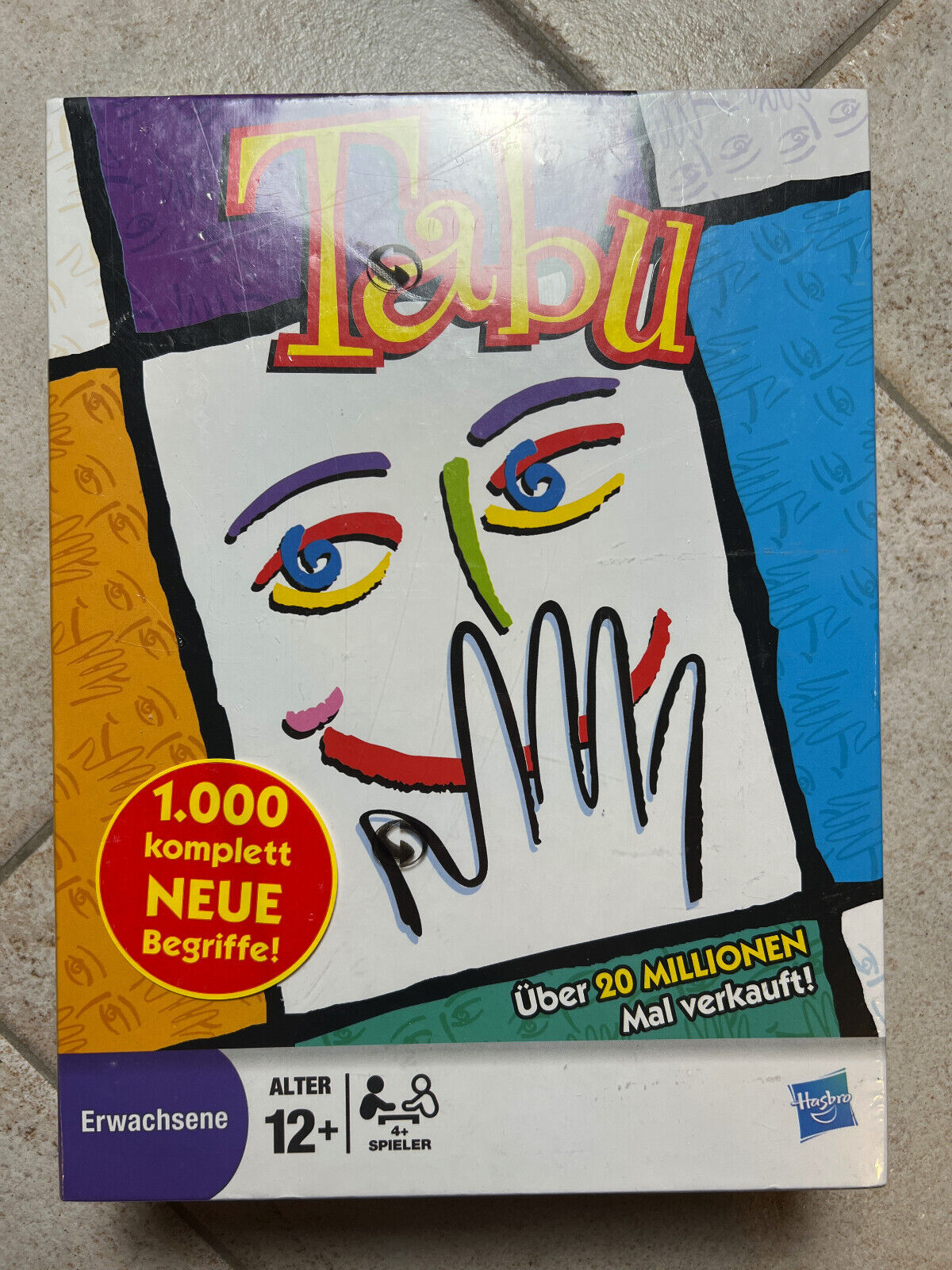 Tabu Edition Parker 2009 Gesellschaftsspiel Brettspiel Spiel - NEU IN FOLIE - Ansicht 2