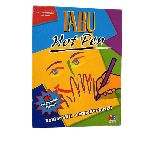 TABU Hot Pen von MB Spiele 2002 - vollständig teilweise unbespielt - Ansicht 1