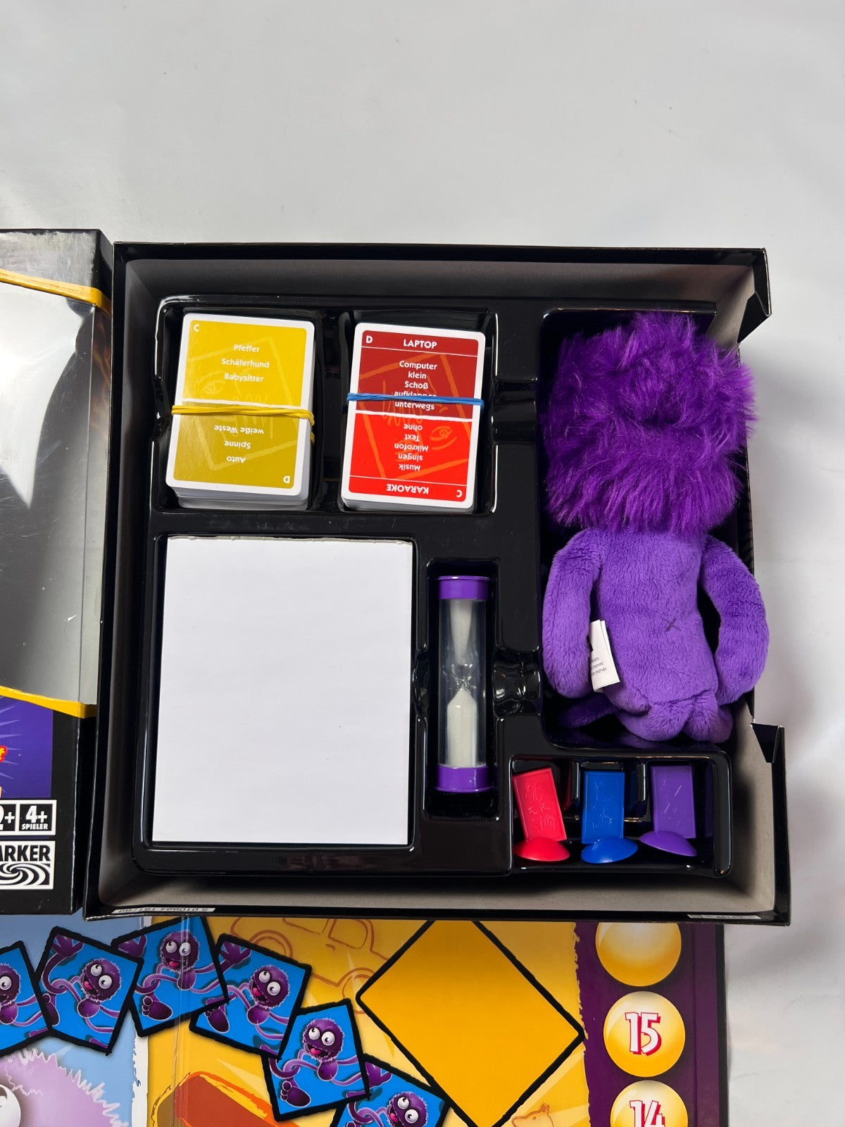 TABU XXL Parker  4 verschiedene TabuVarianten  Vollständig - Ansicht 3