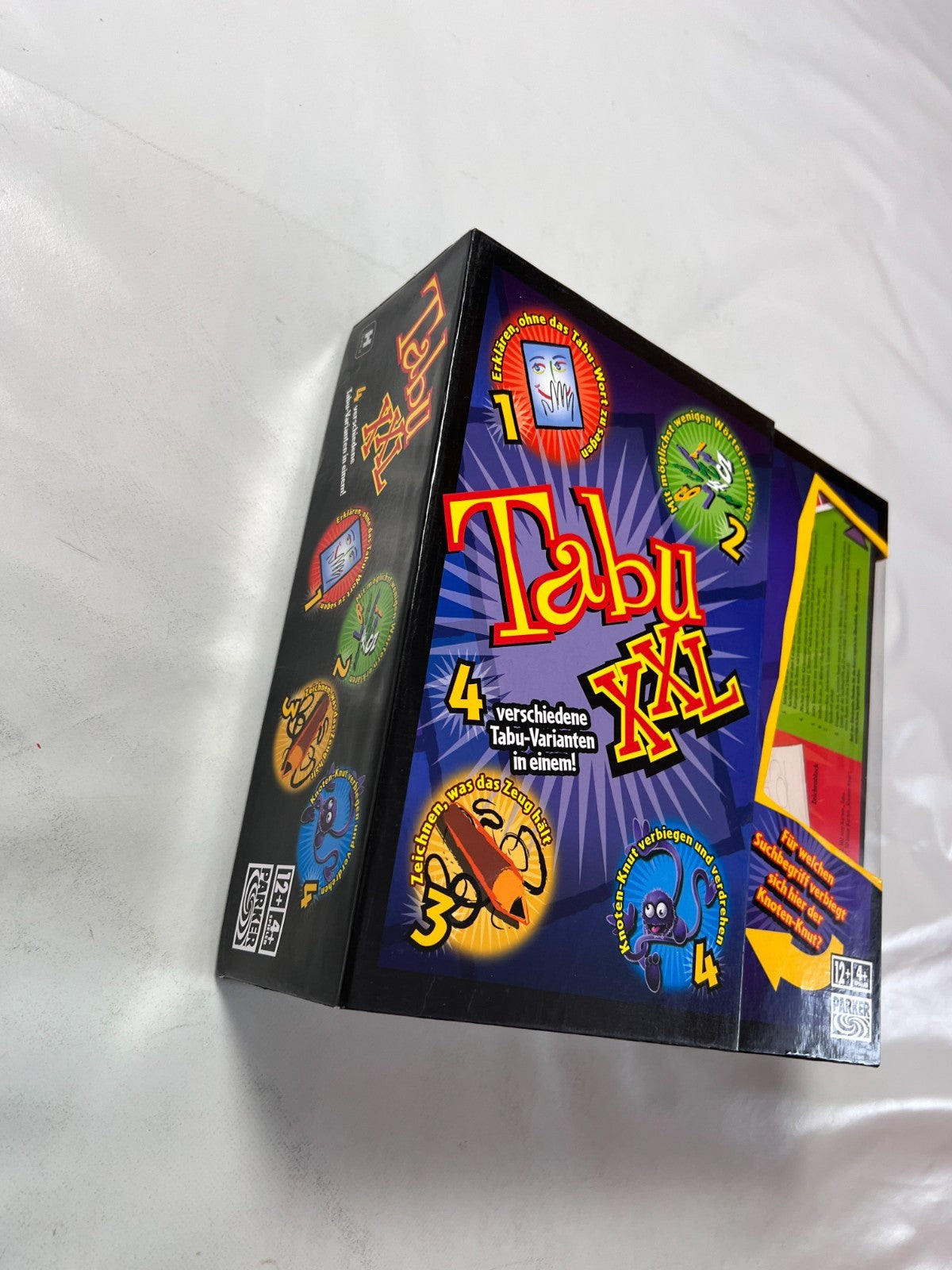 TABU XXL Parker  4 verschiedene TabuVarianten  Vollständig - Ansicht 7