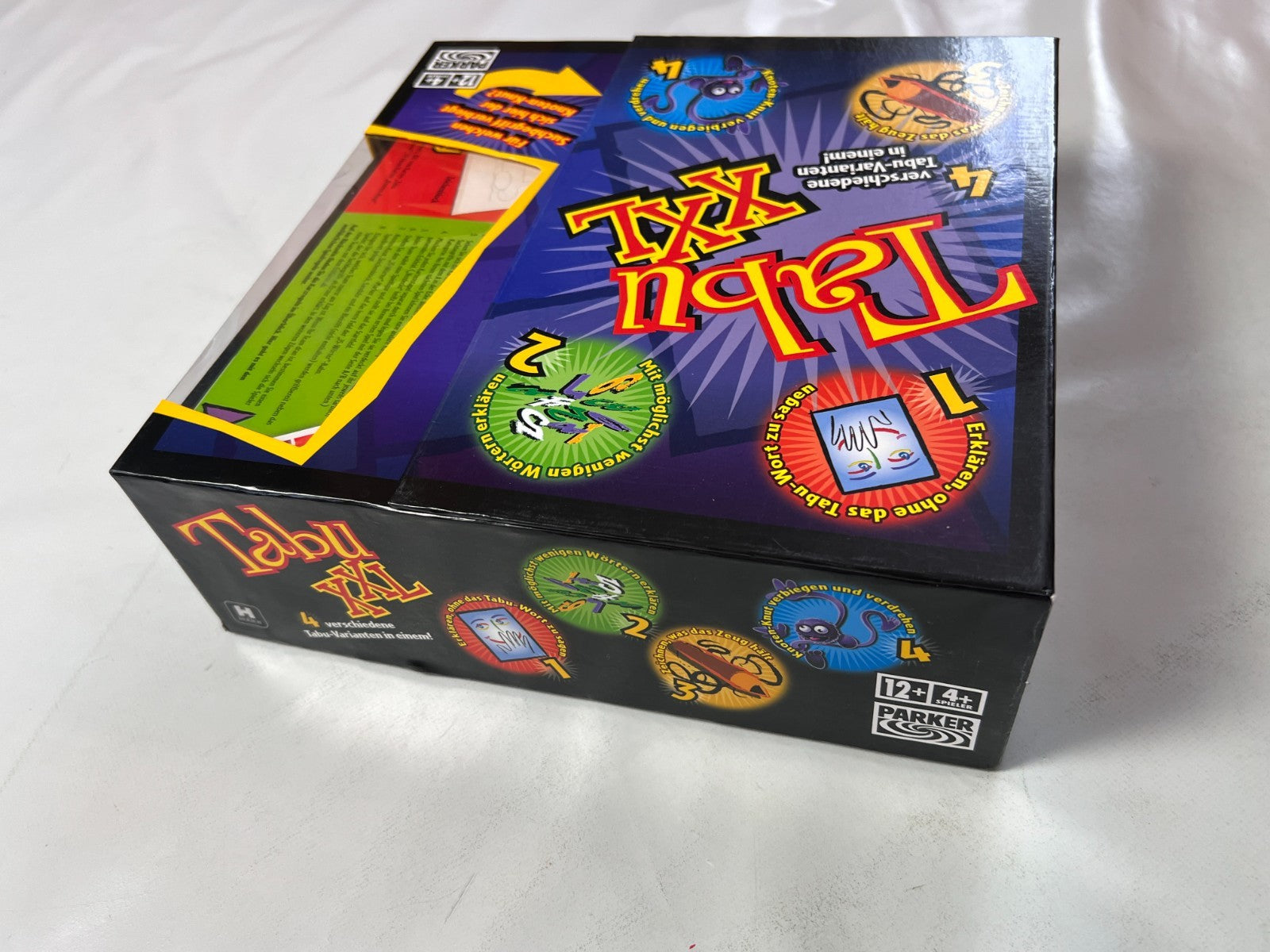 TABU XXL Parker  4 verschiedene TabuVarianten  Vollständig - Ansicht 8