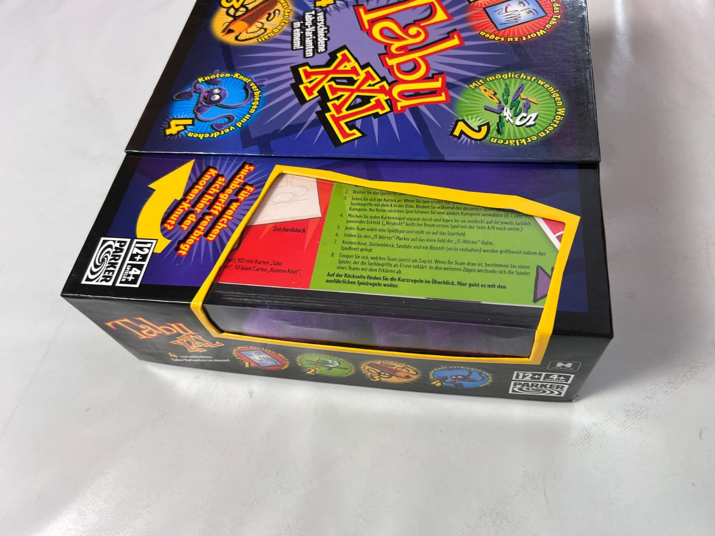 TABU XXL Parker  4 verschiedene TabuVarianten  Vollständig - Ansicht 9