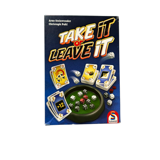 Take It or Leave It Gesellschaftsspiel Schmidt Spiele Würfelspiel - Vollständig - Ansicht 1