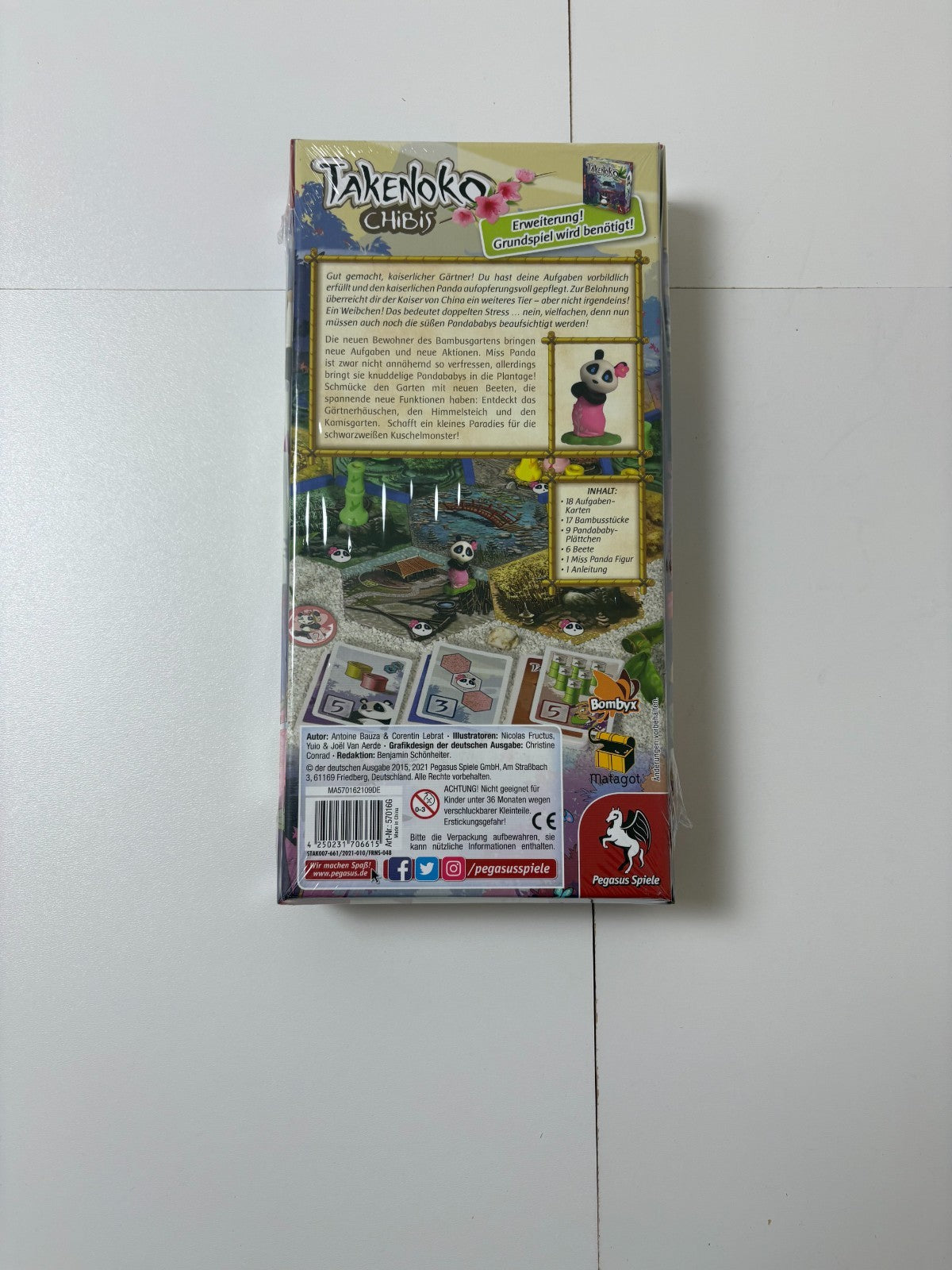 Takenoko Chibis (Erweiterung) Pegasus Spiele - NEU in Folie - Ansicht 6
