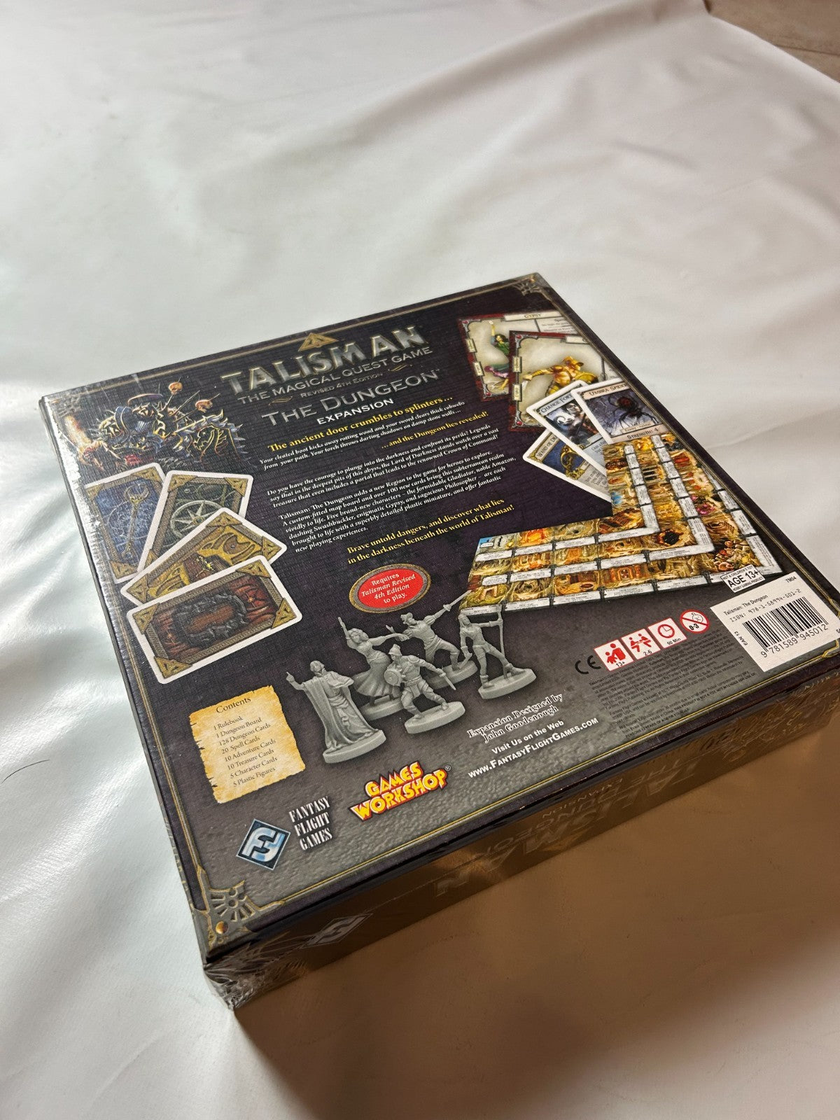 Talisman The Dungeon Expansion Revised 4th Edition 2021 englisch  Neu in Folie - Ansicht 10