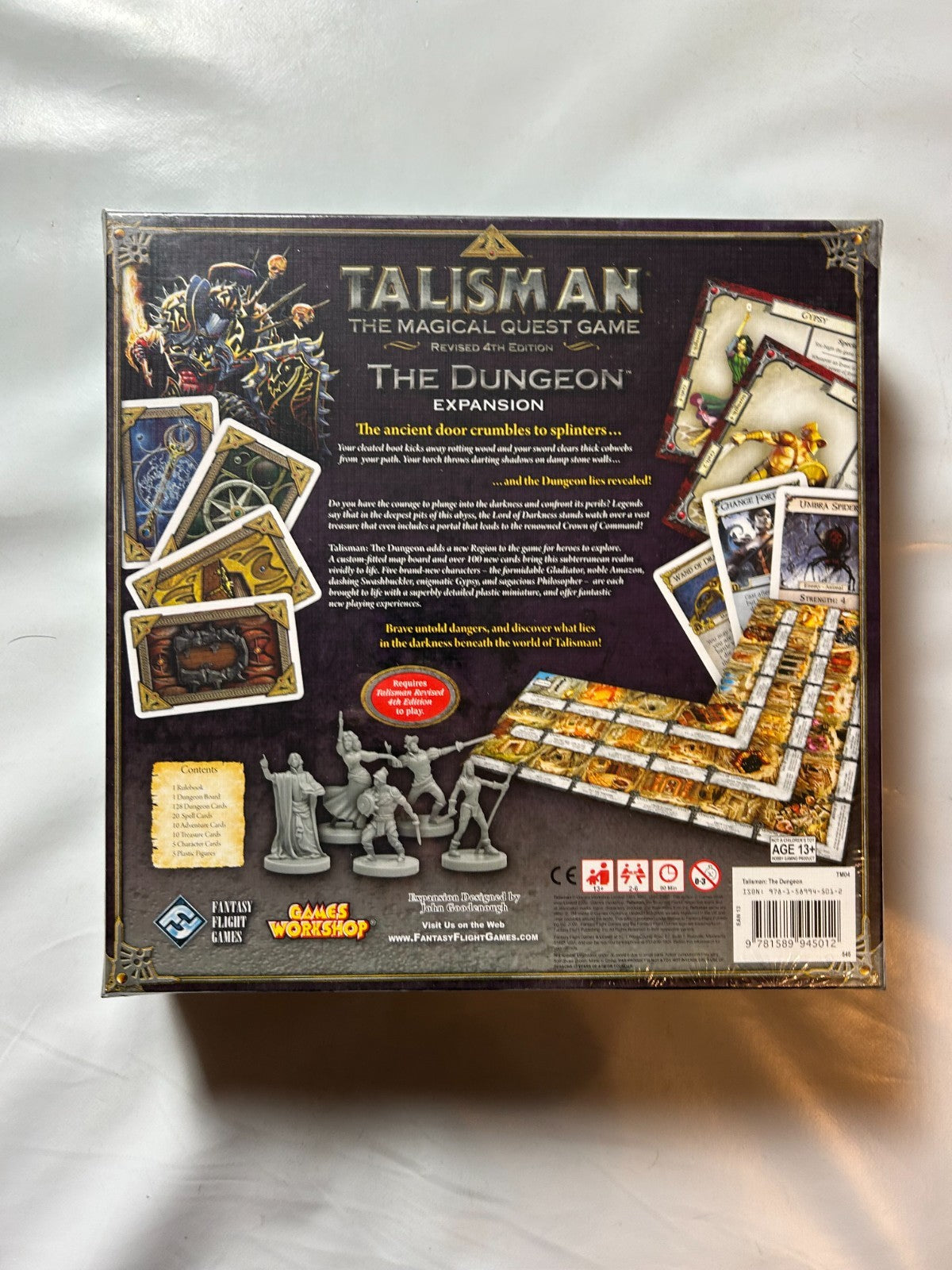 Talisman The Dungeon Expansion Revised 4th Edition 2021 englisch  Neu in Folie - Ansicht 7